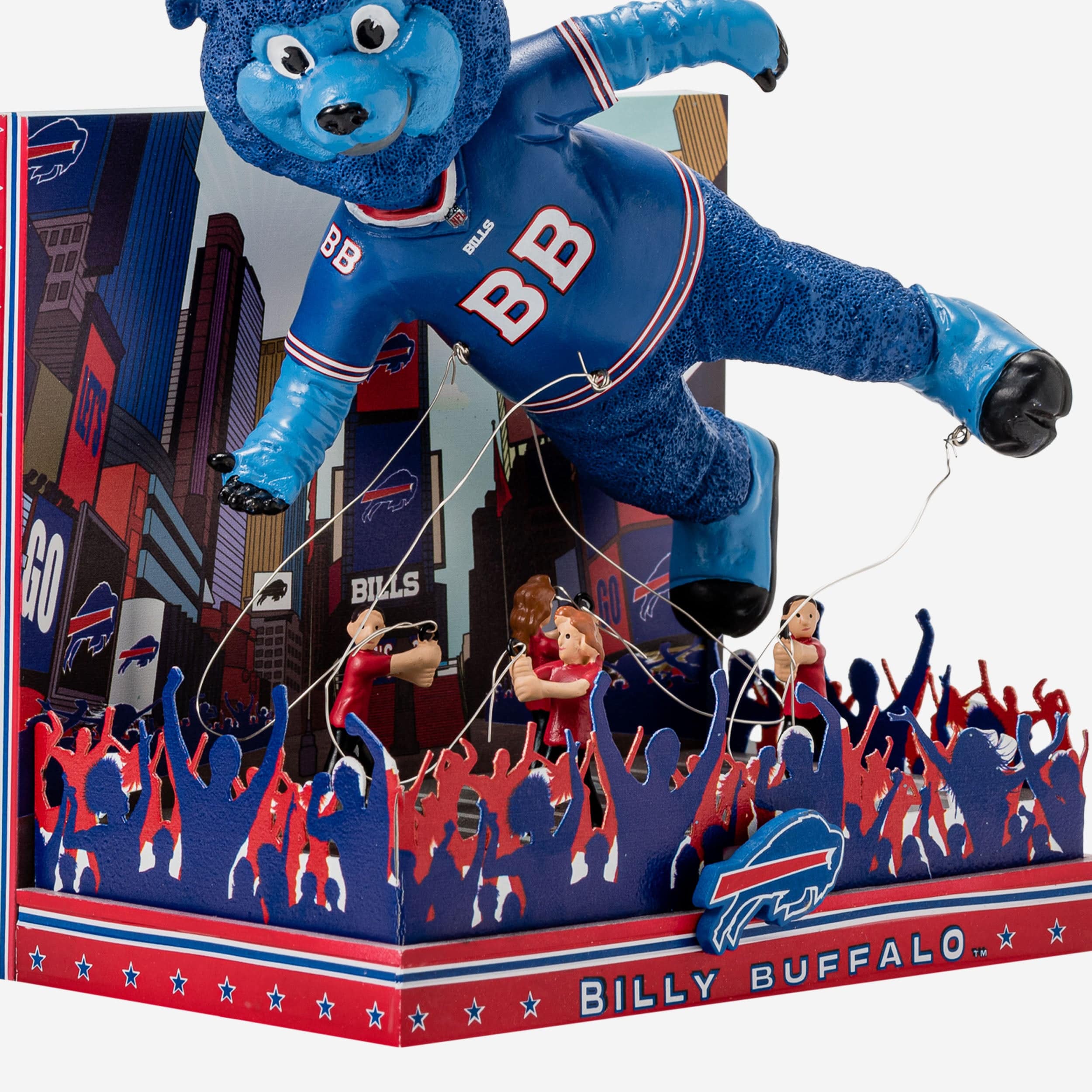 Billy Buffalo Bills Thanksgiving Mascot Bobblehead 3 Billy Buffalo Bills Thanksgiving Mascot Bobblehead