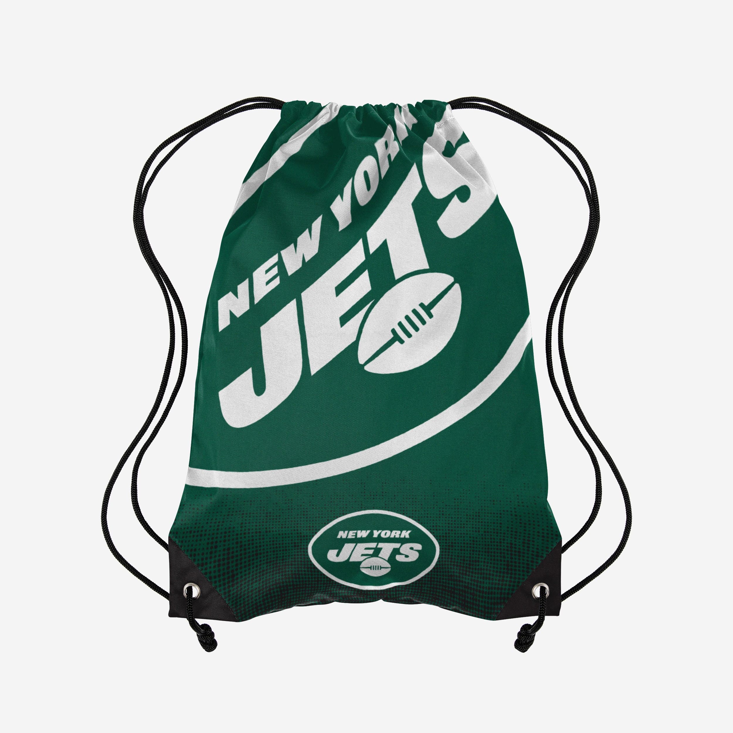 New York Jets Gradient Drawstring Backpack 1 New York Jets Gradient Drawstring Backpack