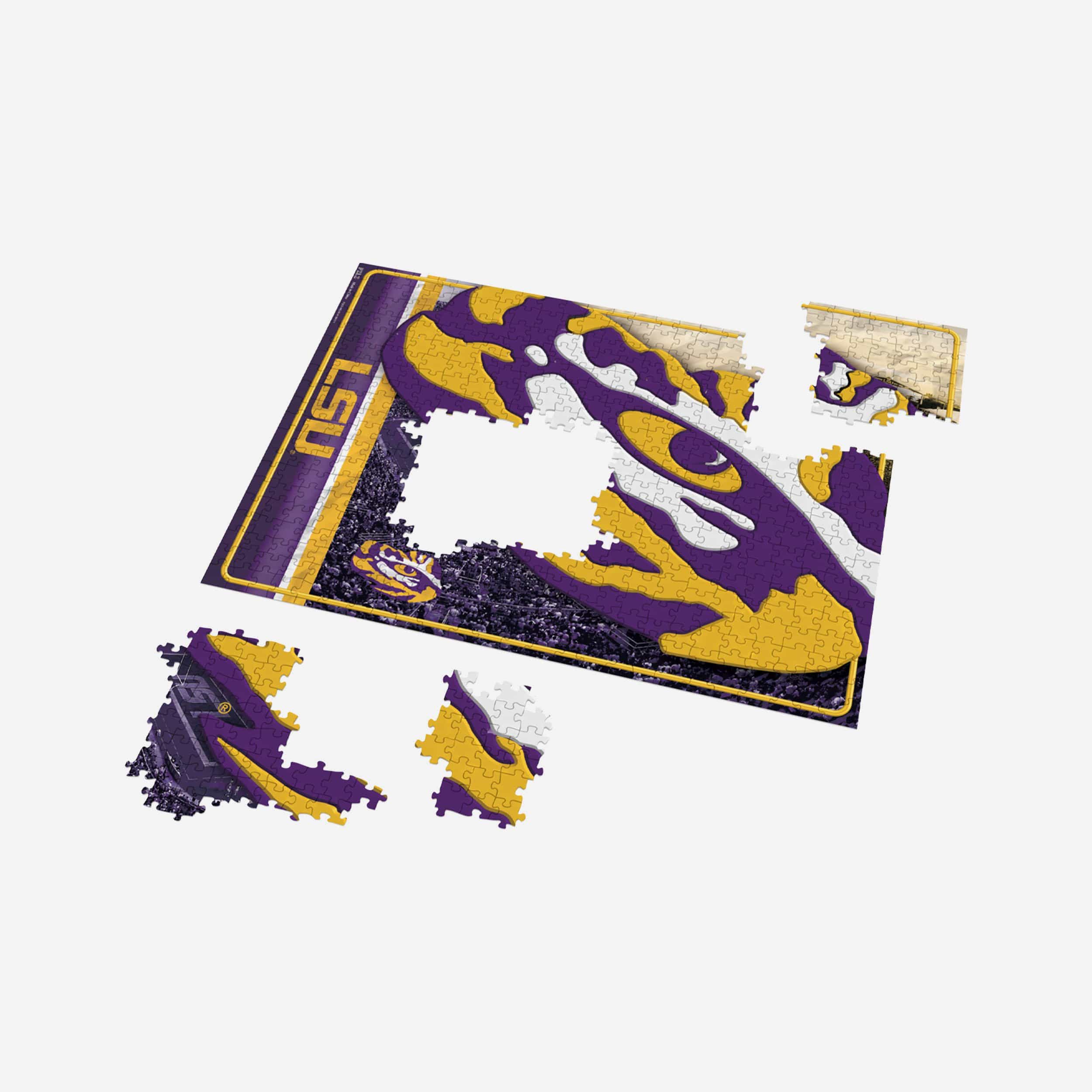 LSU Tigers Big Logo 500 Piece Jigsaw Puzzle PZLZ 3 LSU Tigers Big Logo 500 Piece Jigsaw Puzzle PZLZ