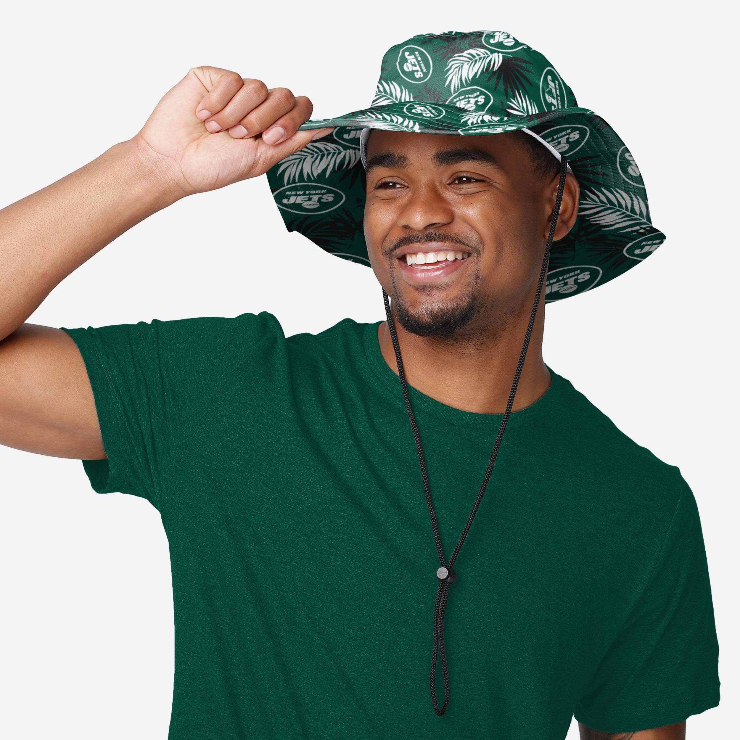 New York Jets Floral Boonie Hat 2 New York Jets Floral Boonie Hat