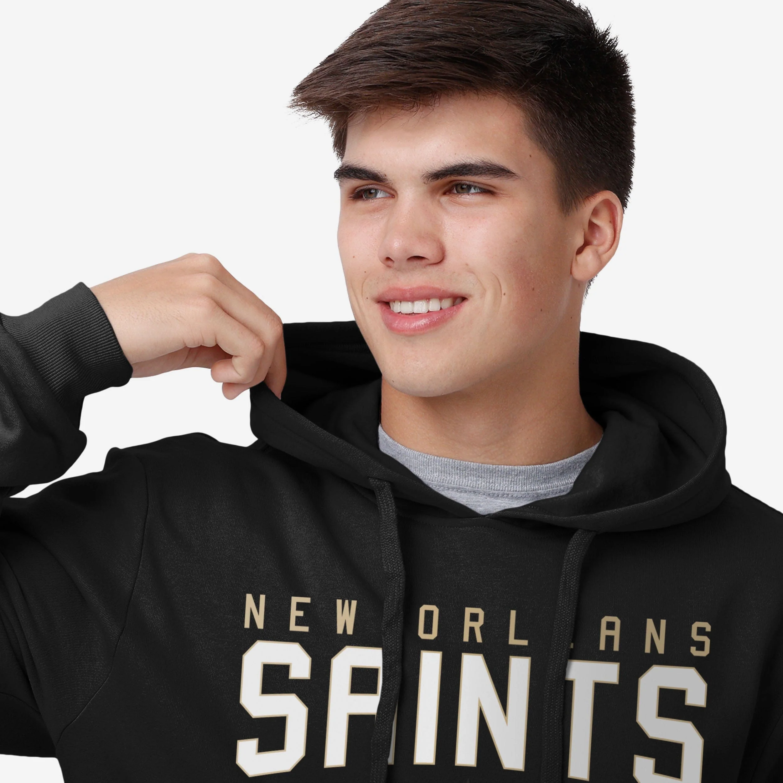 New Orleans Saints Solid Hoodie 4 New Orleans Saints Solid Hoodie