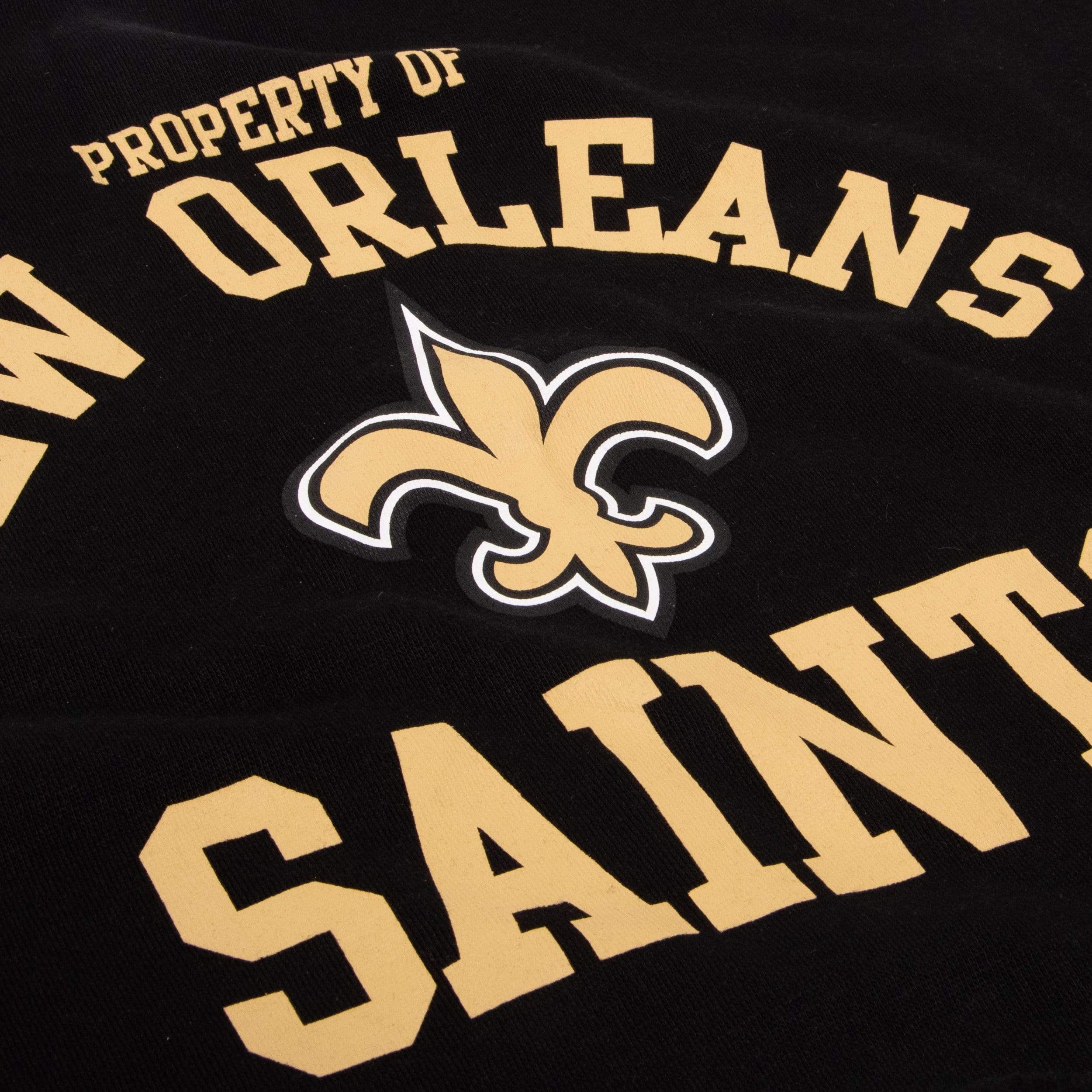 New Orleans Saints Womens Cropped Team Crewneck 3 New Orleans Saints Womens Cropped Team Crewneck