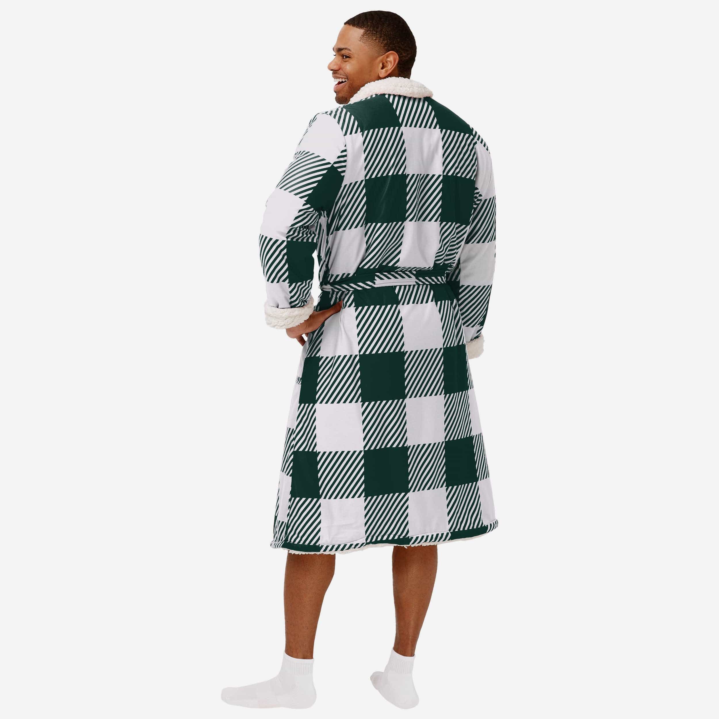New York Jets Lounge Life Reversible Robe 3 New York Jets Lounge Life Reversible Robe