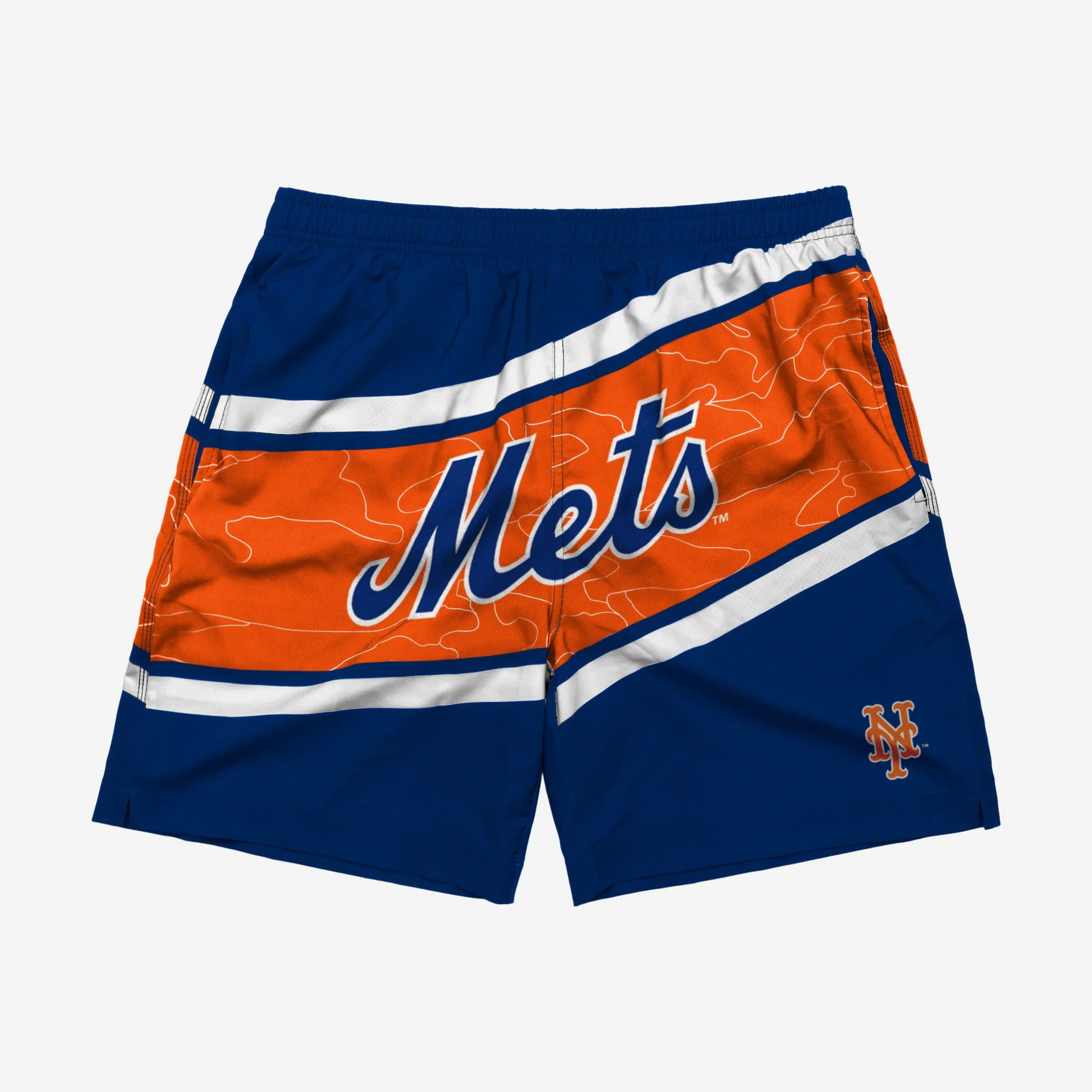 New York Mets Big Wordmark Swimming Trunks 3 New York Mets Big Wordmark Swimming Trunks