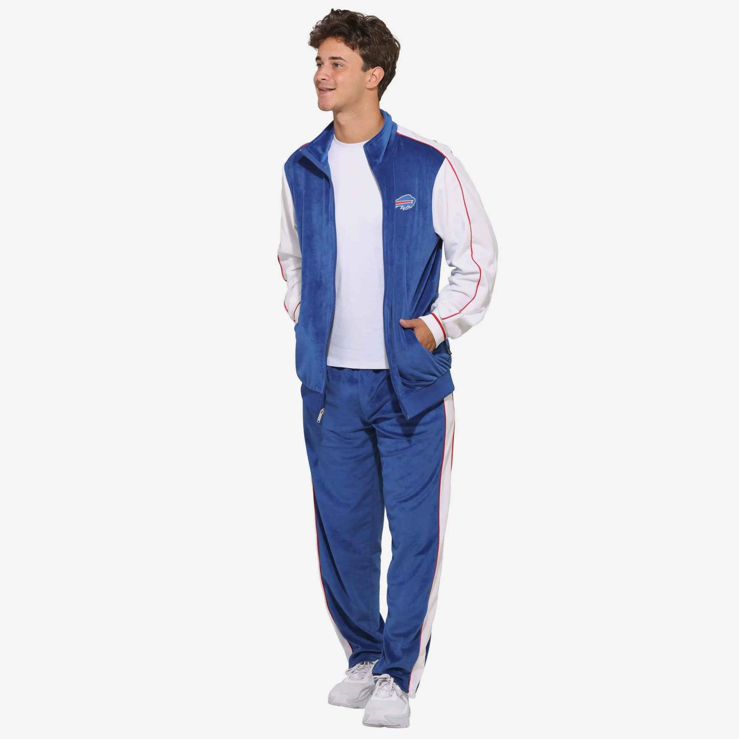 Buffalo Bills Two Tone Velour Zip Up Top 5 Buffalo Bills Two Tone Velour Zip Up Top