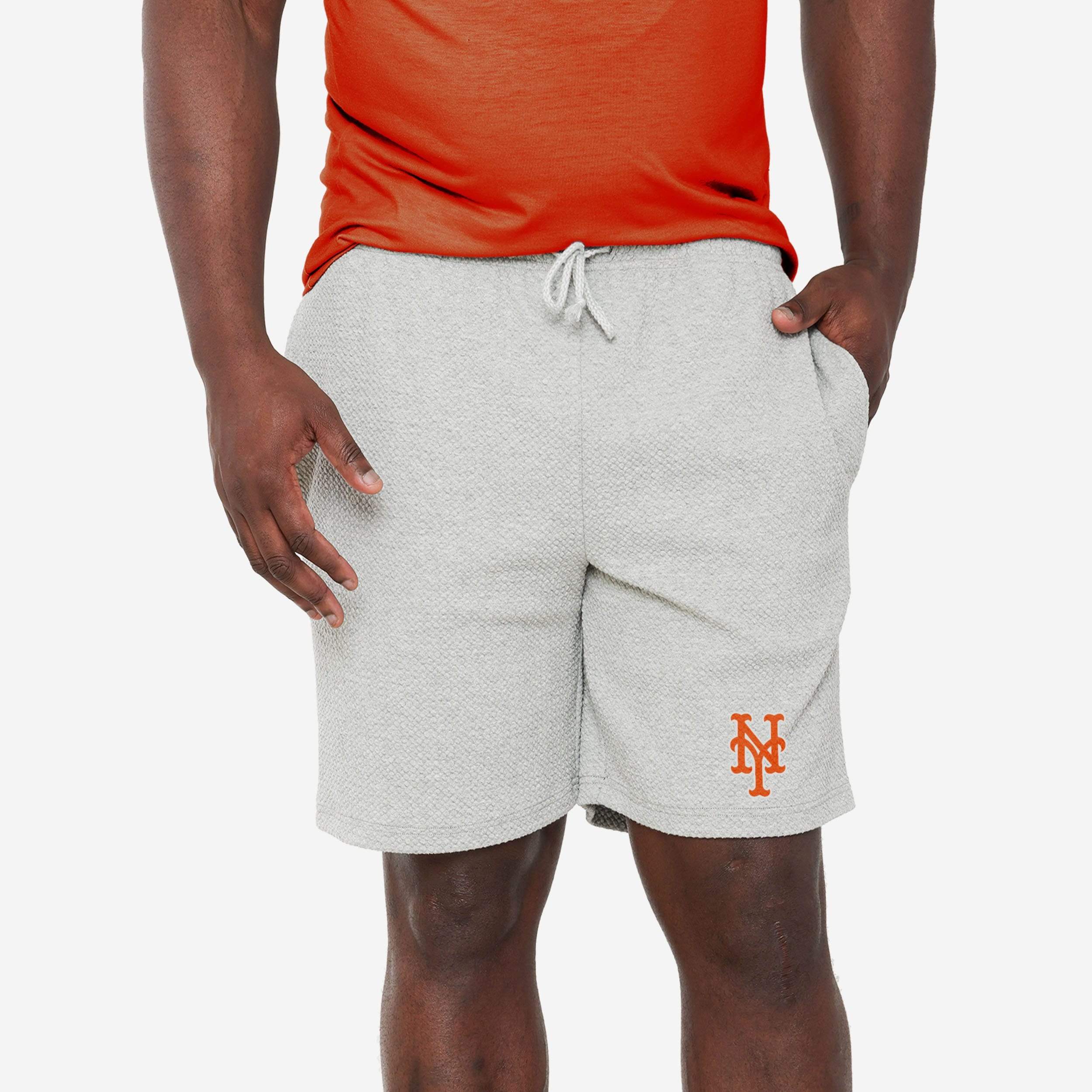 New York Mets Gray Woven Shorts