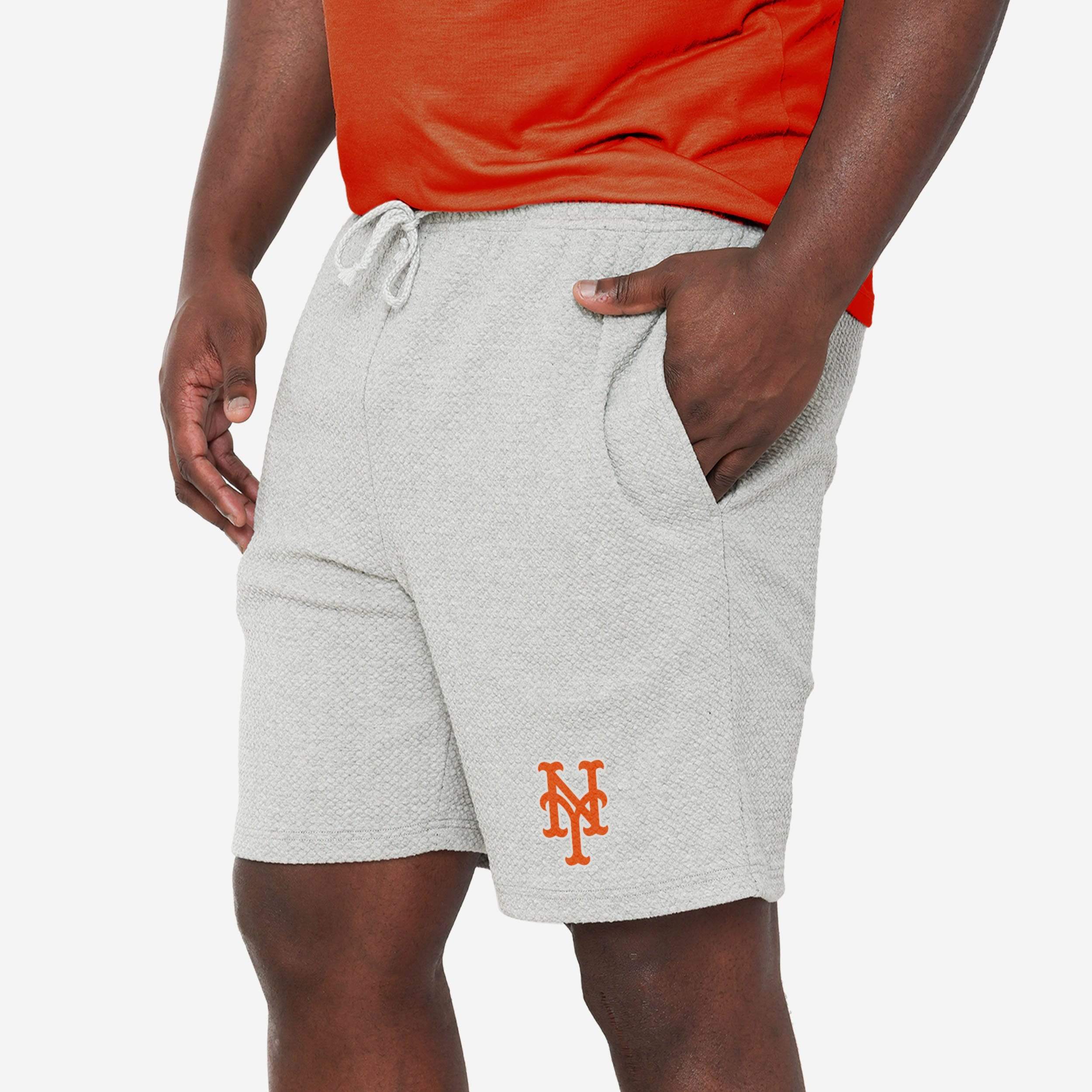 New York Mets Gray Woven Shorts 2 New York Mets Gray Woven Shorts