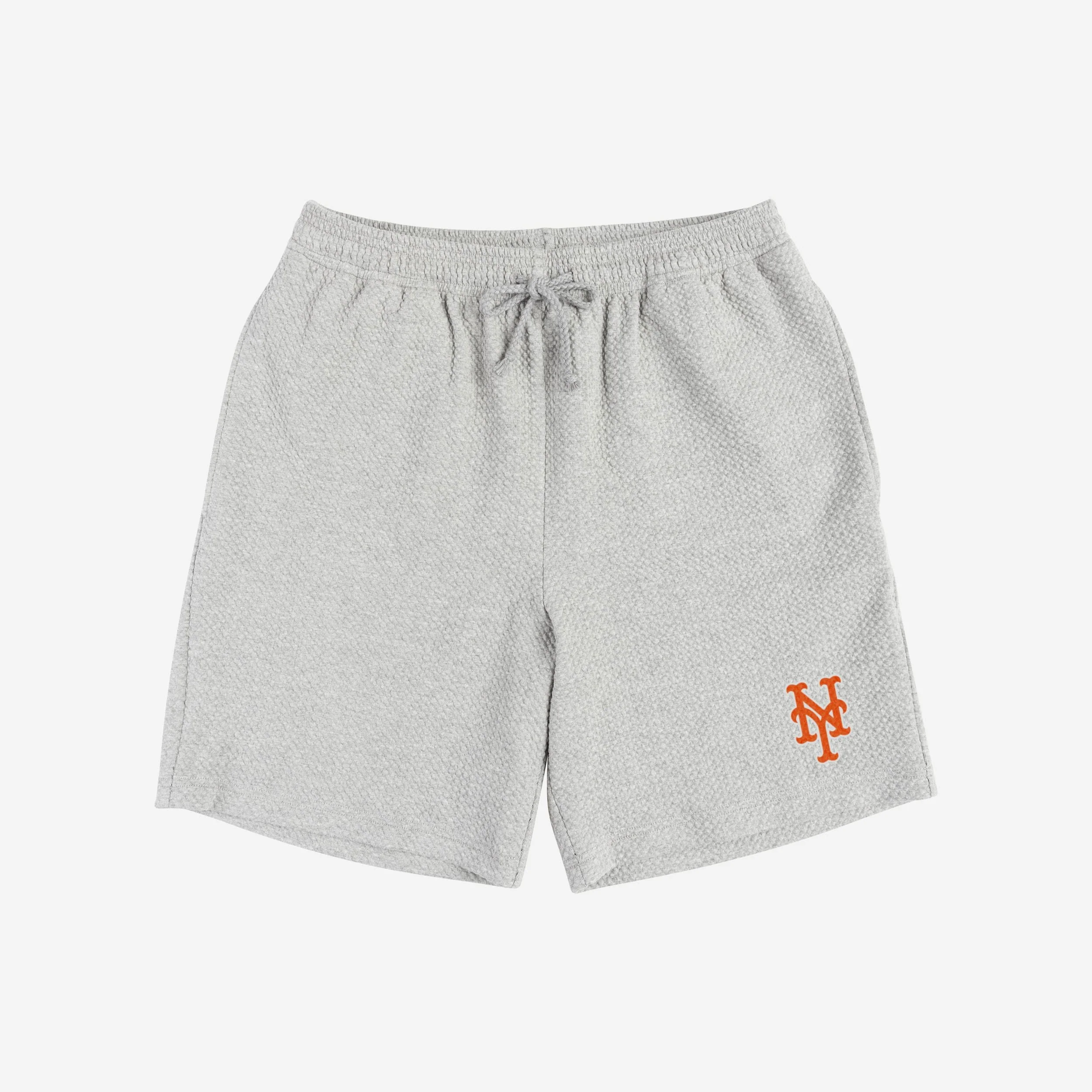 New York Mets Gray Woven Shorts 3 New York Mets Gray Woven Shorts
