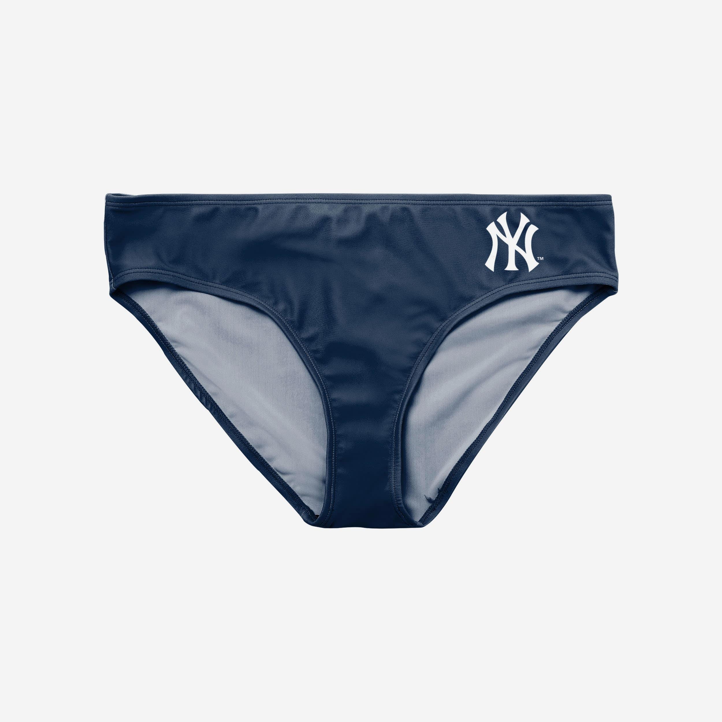 New York Yankees Womens Mini Logo Bikini Bottom 2 New York Yankees Womens Mini Logo Bikini Bottom