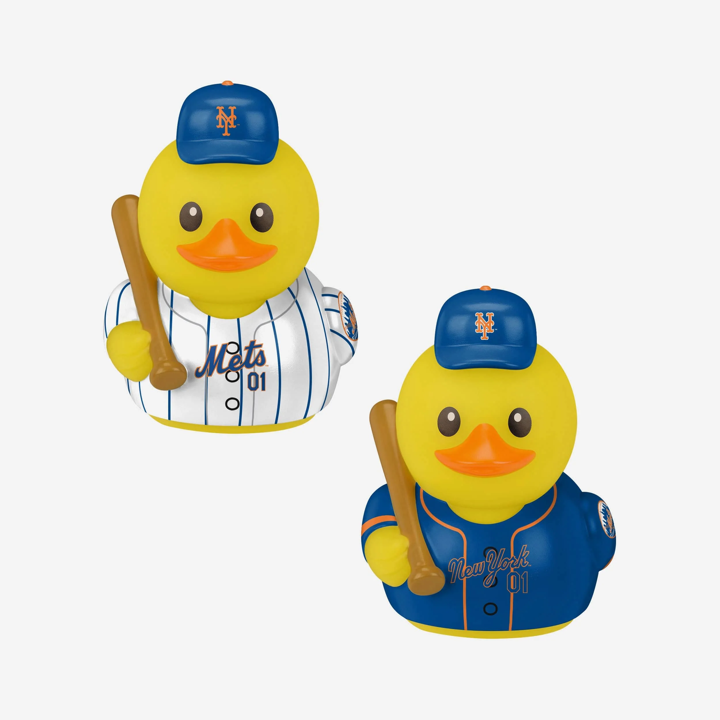 New York Mets 2 Pack Vinyl Ducks
