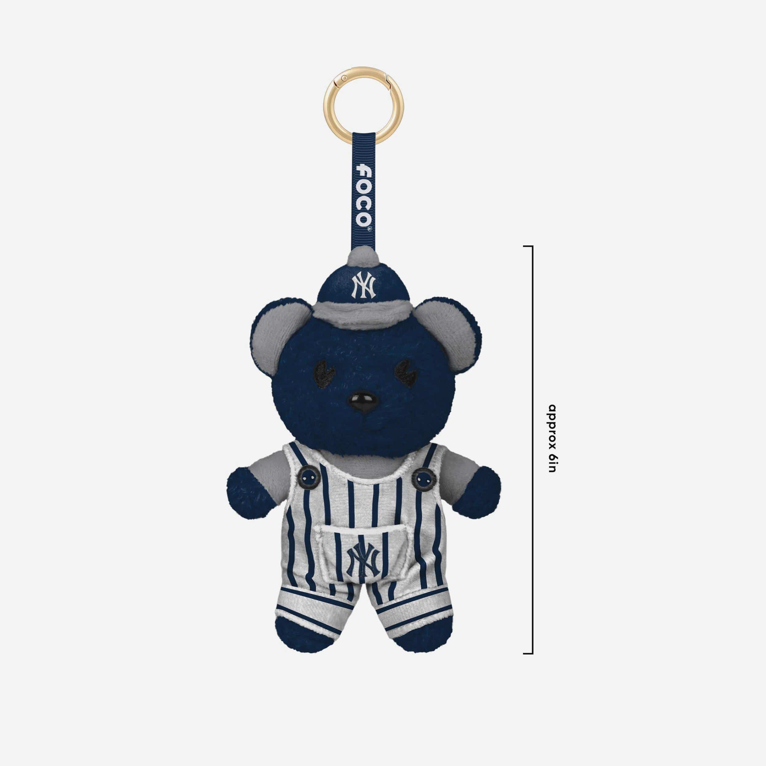 New York Yankees FOOCOOS Plush Bag Charm Keychain Blind Box Series 1 3 New York Yankees FOOCOOS Plush Bag Charm Keychain Blind Box Series 1