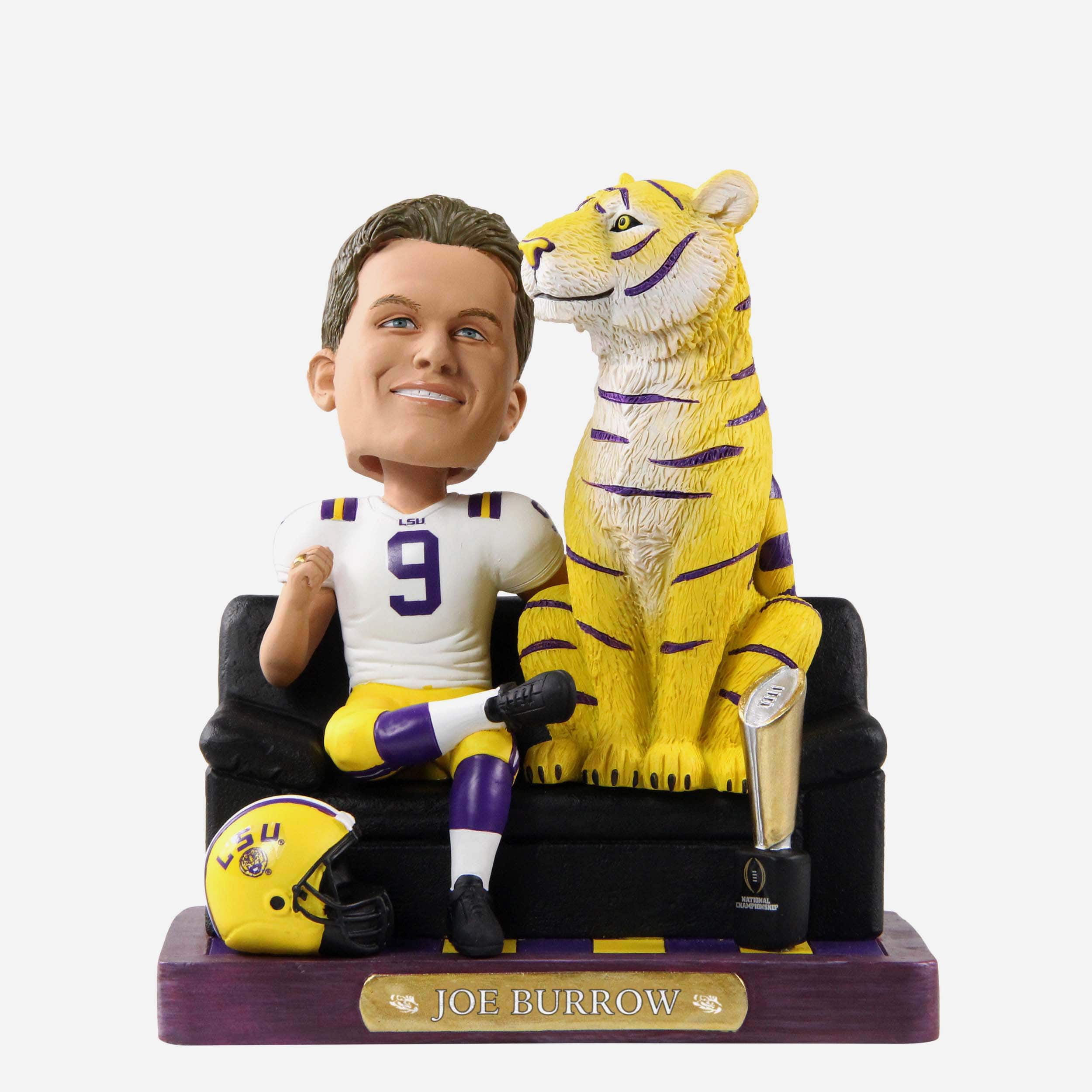 Joe Burrow LSU Tigers 2019 Football National Champions Bobblehead