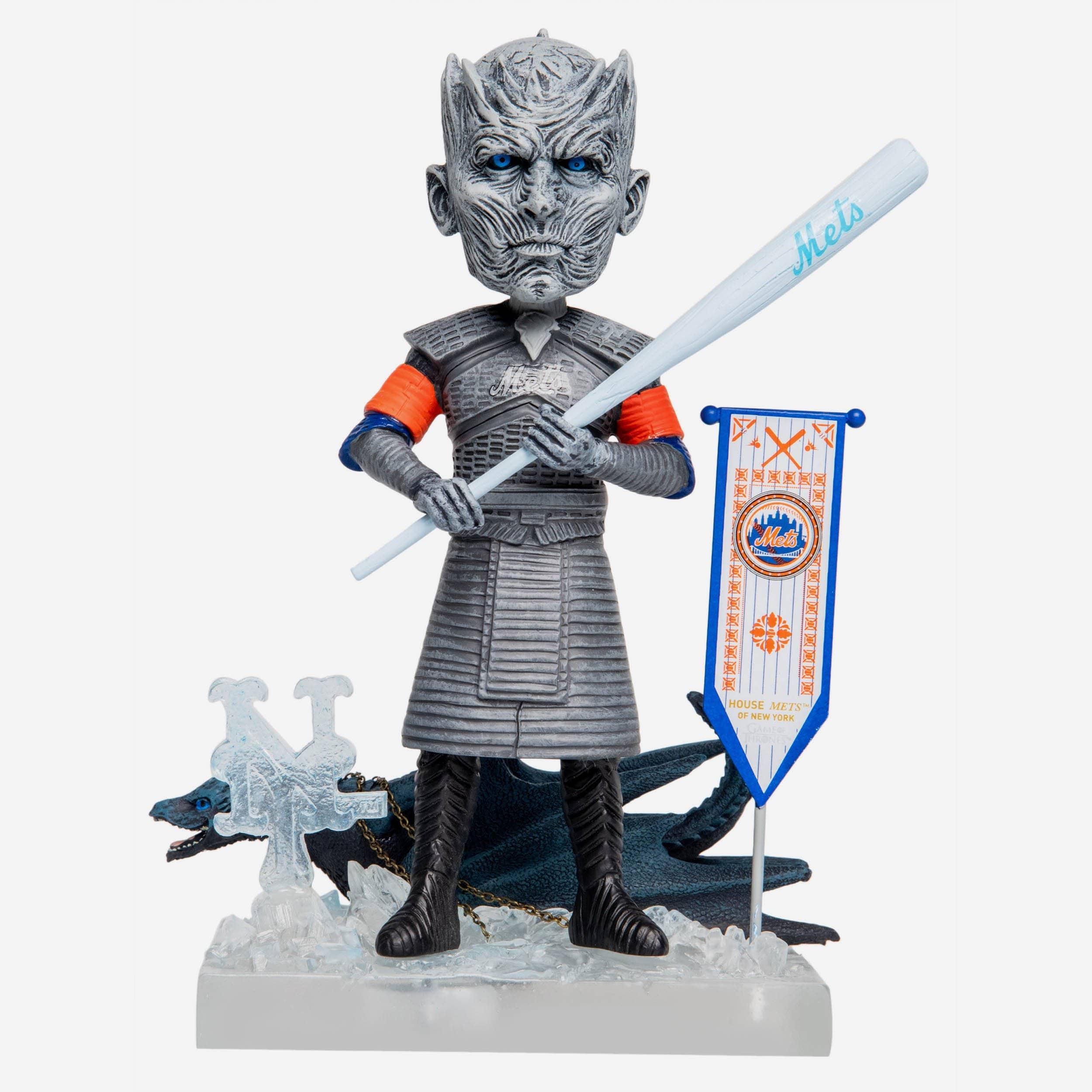 Game of Thrones™ New York Mets Night King Bobblehead 1 Game of Thrones™ New York Mets Night King Bobblehead