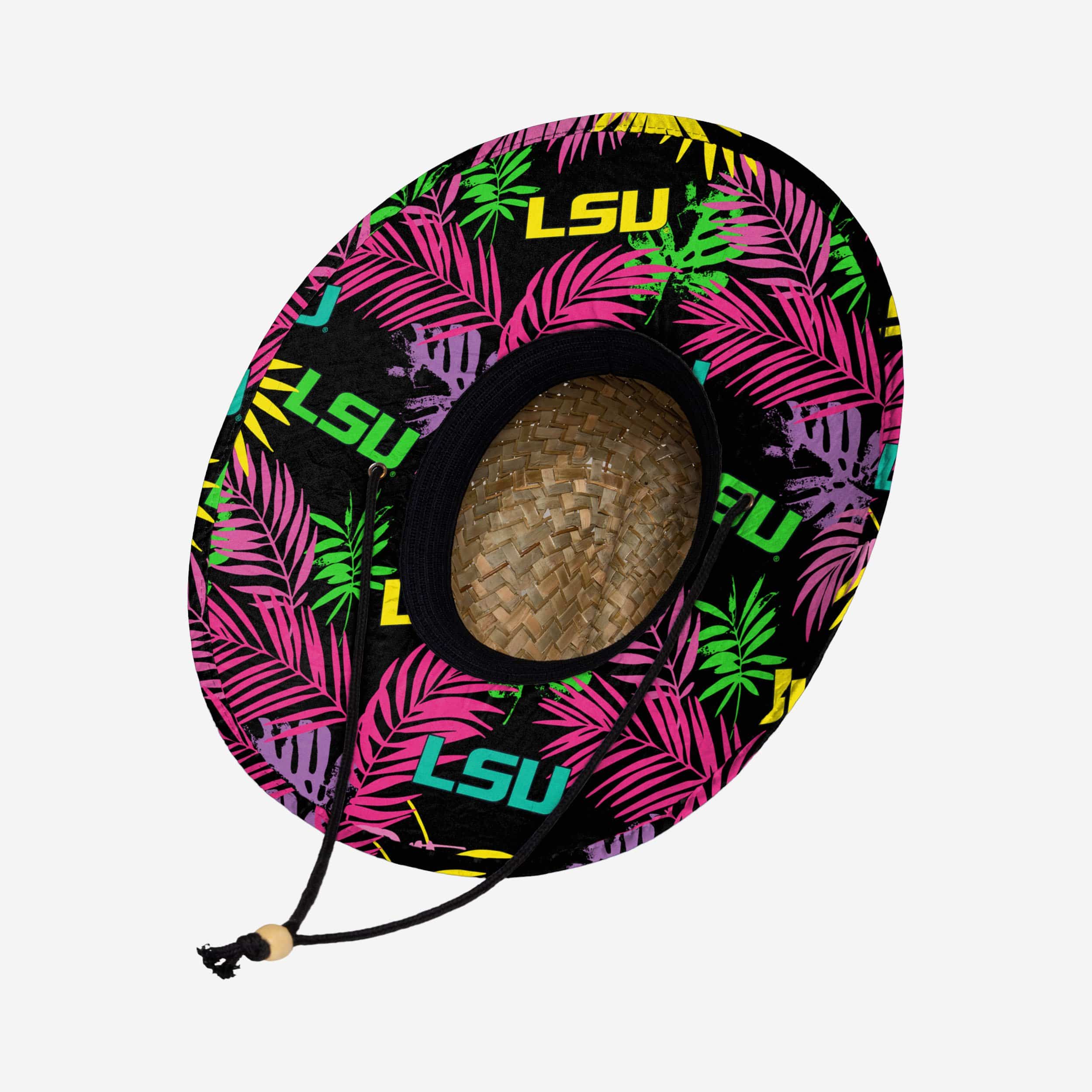 LSU Tigers Highlights Straw Hat 2 LSU Tigers Highlights Straw Hat