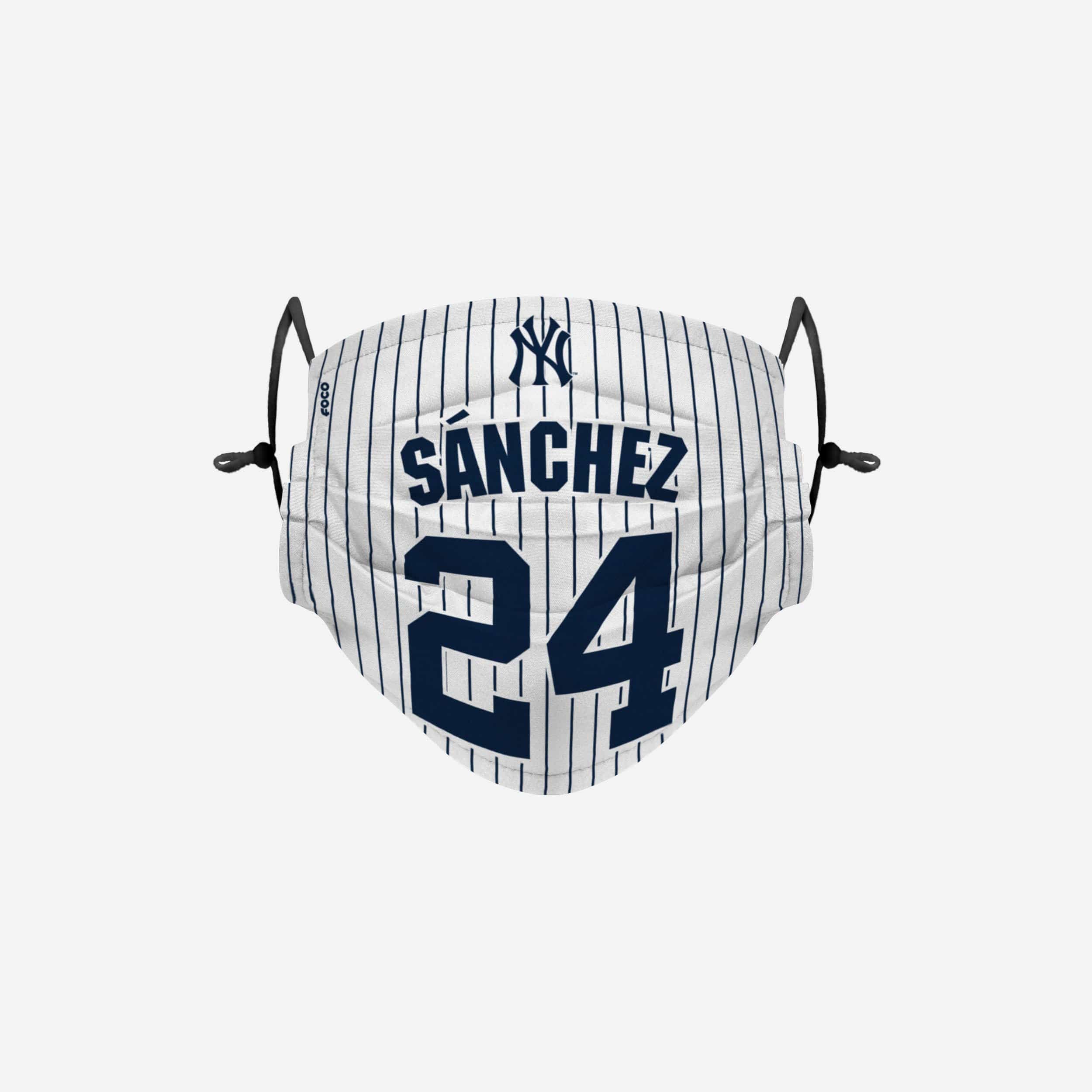 Gary Sanchez New York Yankees Adjustable Face Cover 1 Gary Sanchez New York Yankees Adjustable Face Cover
