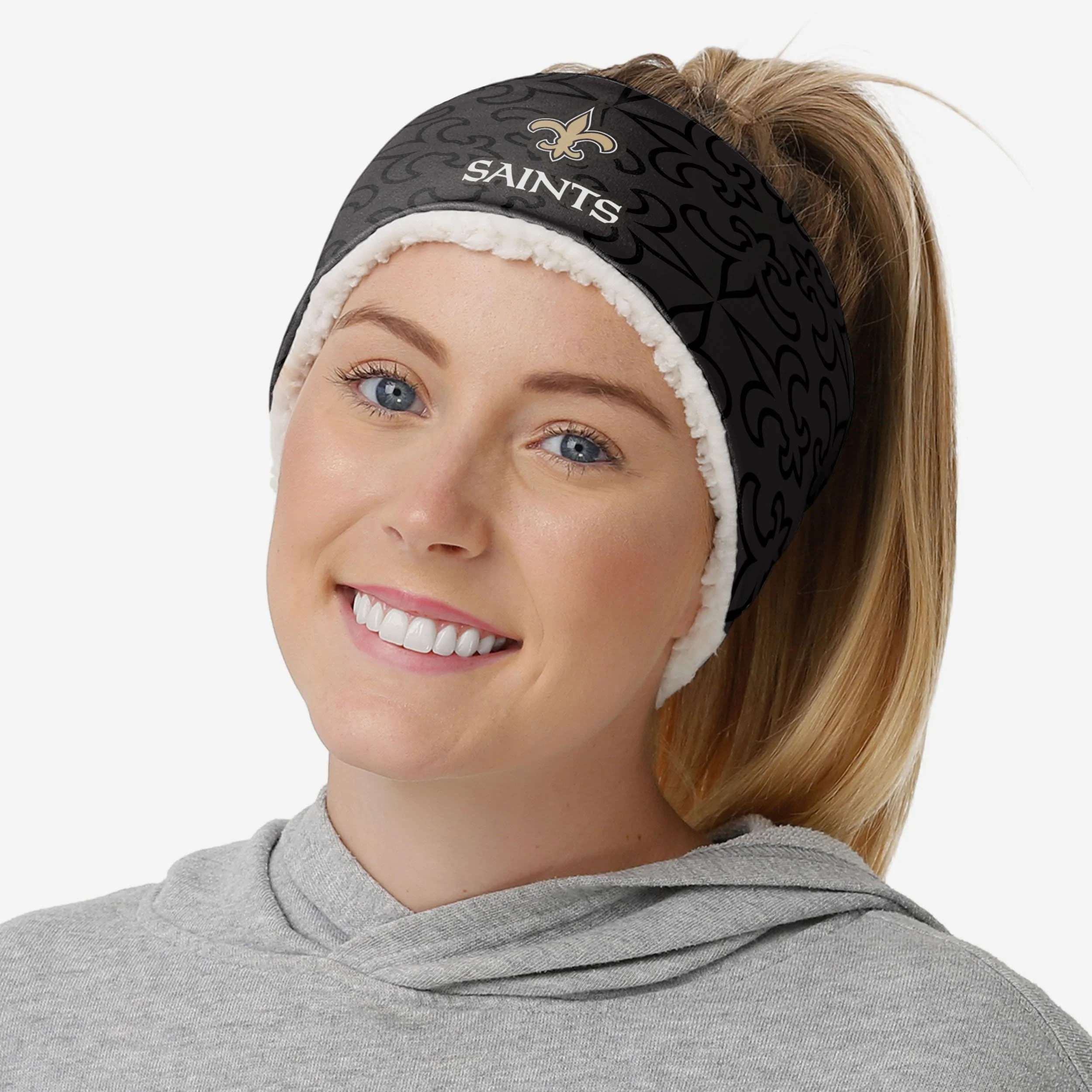 New Orleans Saints Womens Head Start Headband 1 New Orleans Saints Womens Head Start Headband