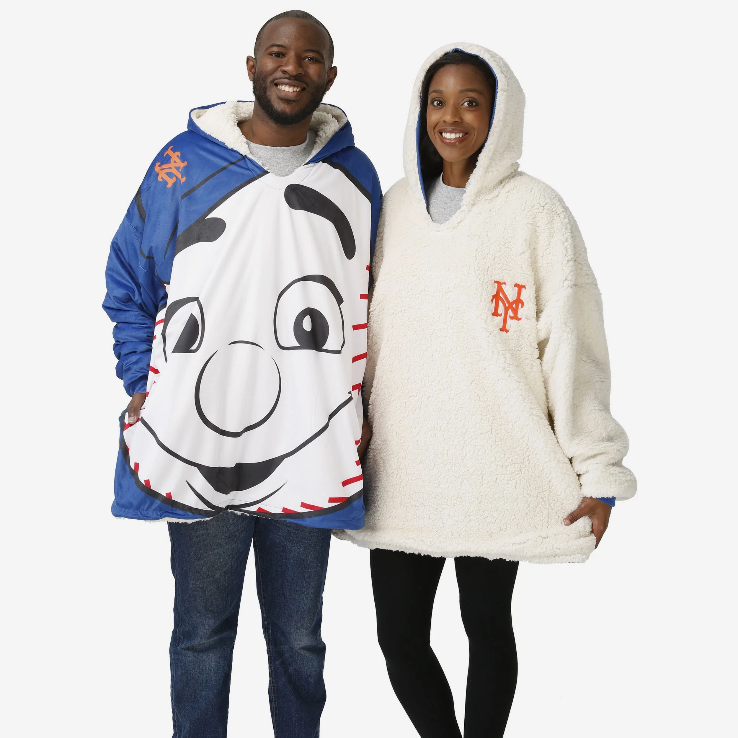 Mr Met New York Mets Reversible Mascot Hoodeez 1 Mr Met New York Mets Reversible Mascot Hoodeez