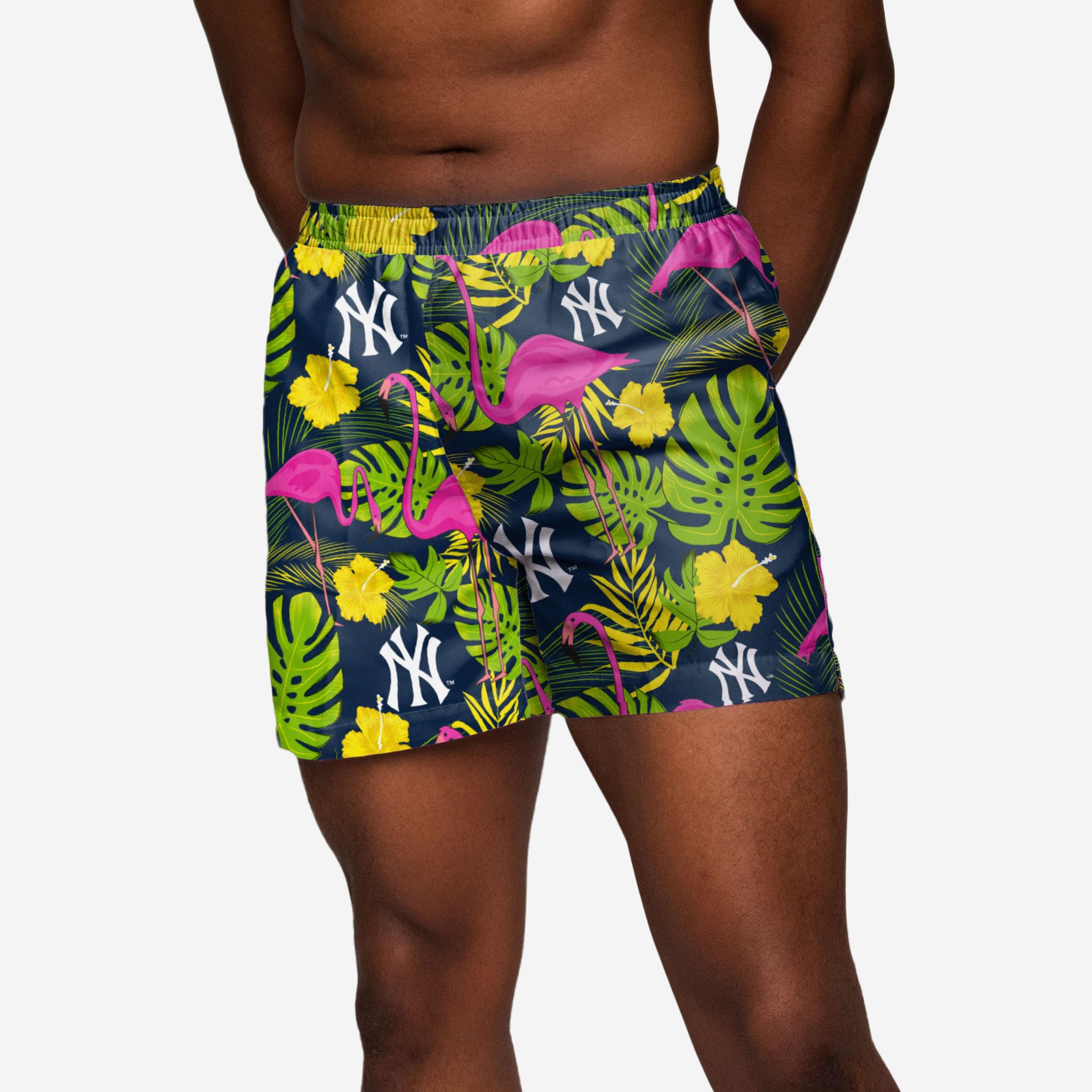 New York Yankees Highlights Swimming Trunks