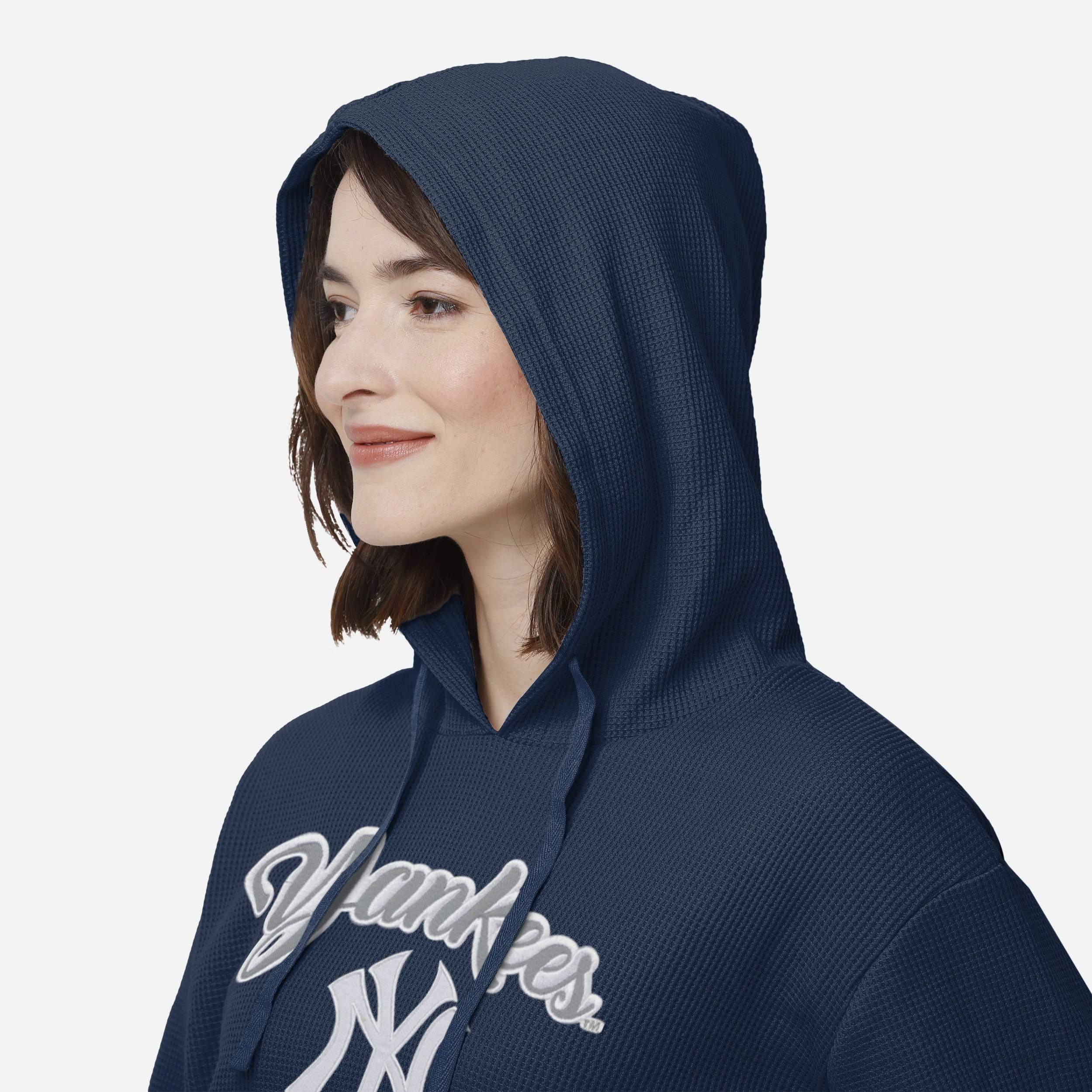 New York Yankees Womens Waffle Lounge Sweater 5 New York Yankees Womens Waffle Lounge Sweater