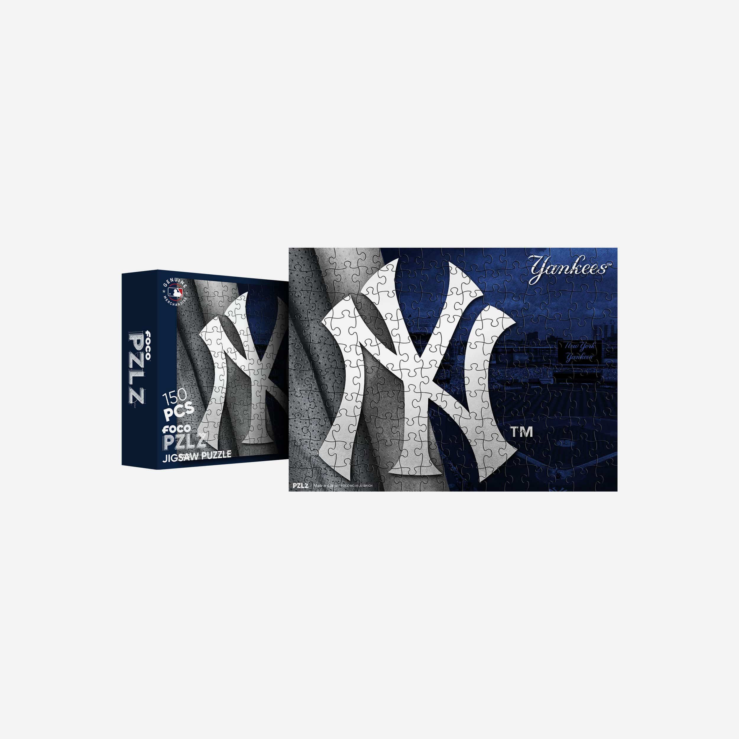 New York Yankees Team Logo 150 Piece Jigsaw Puzzle PZLZ