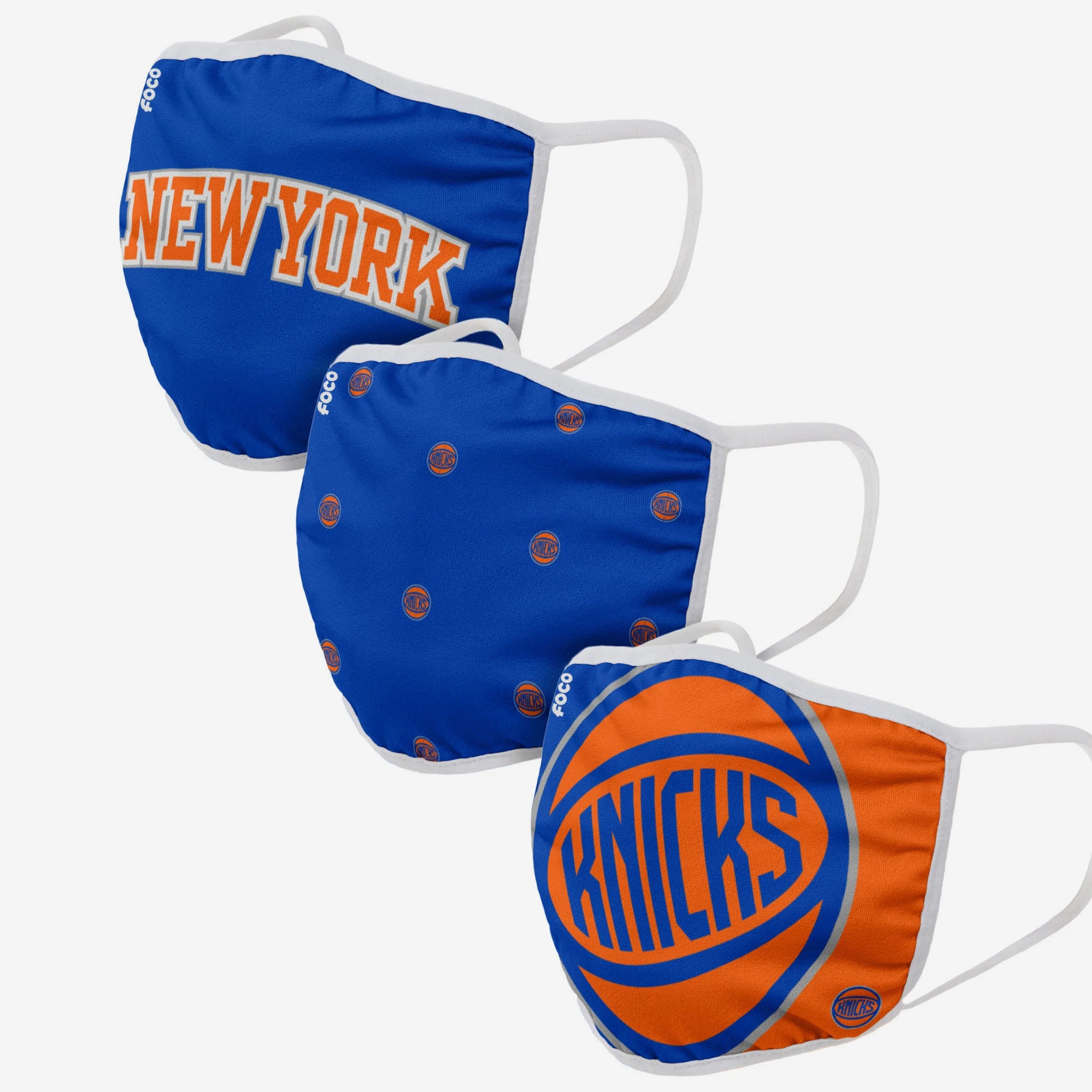 New York Knicks 3 Pack Face Cover