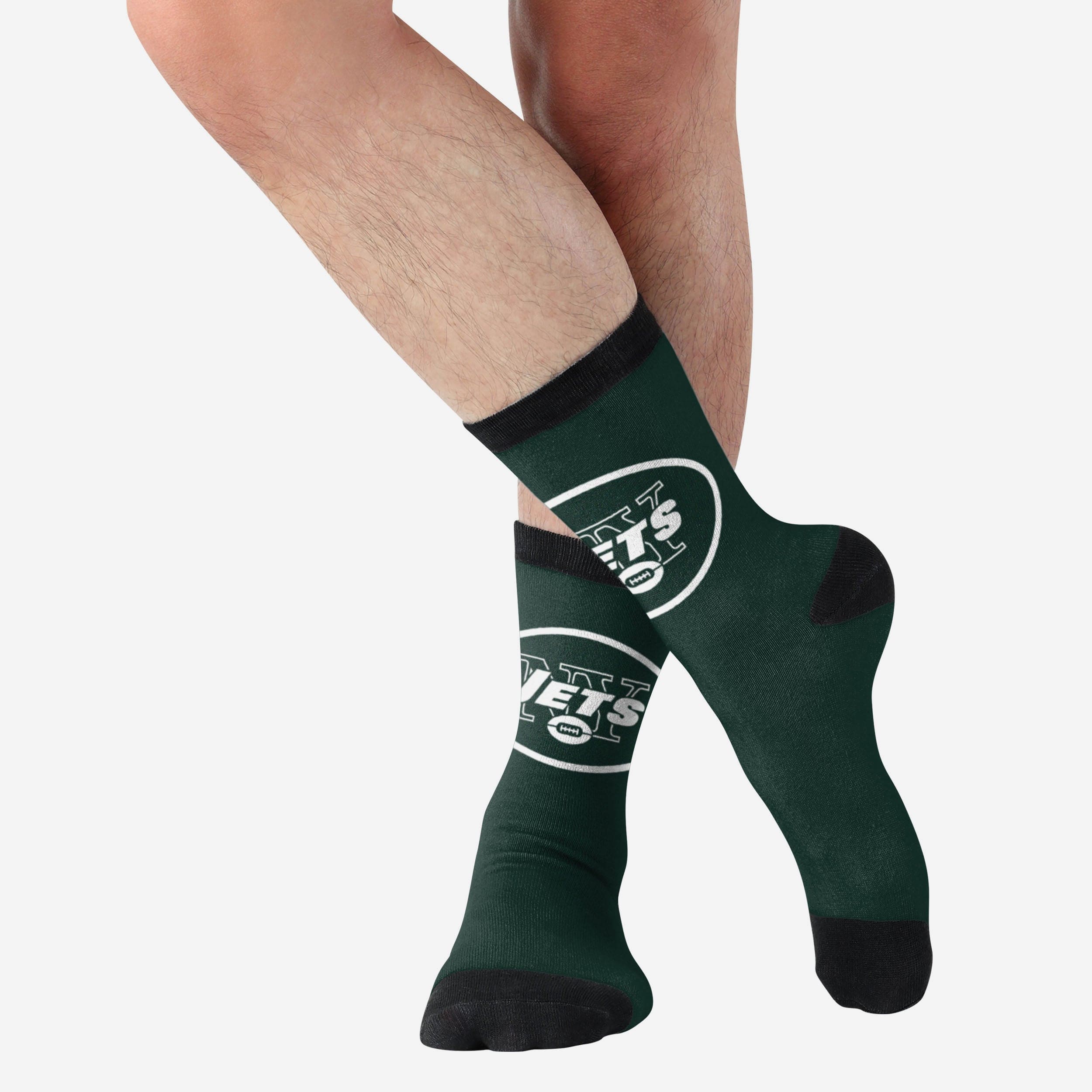 New York Jets Primetime Socks 2 New York Jets Primetime Socks
