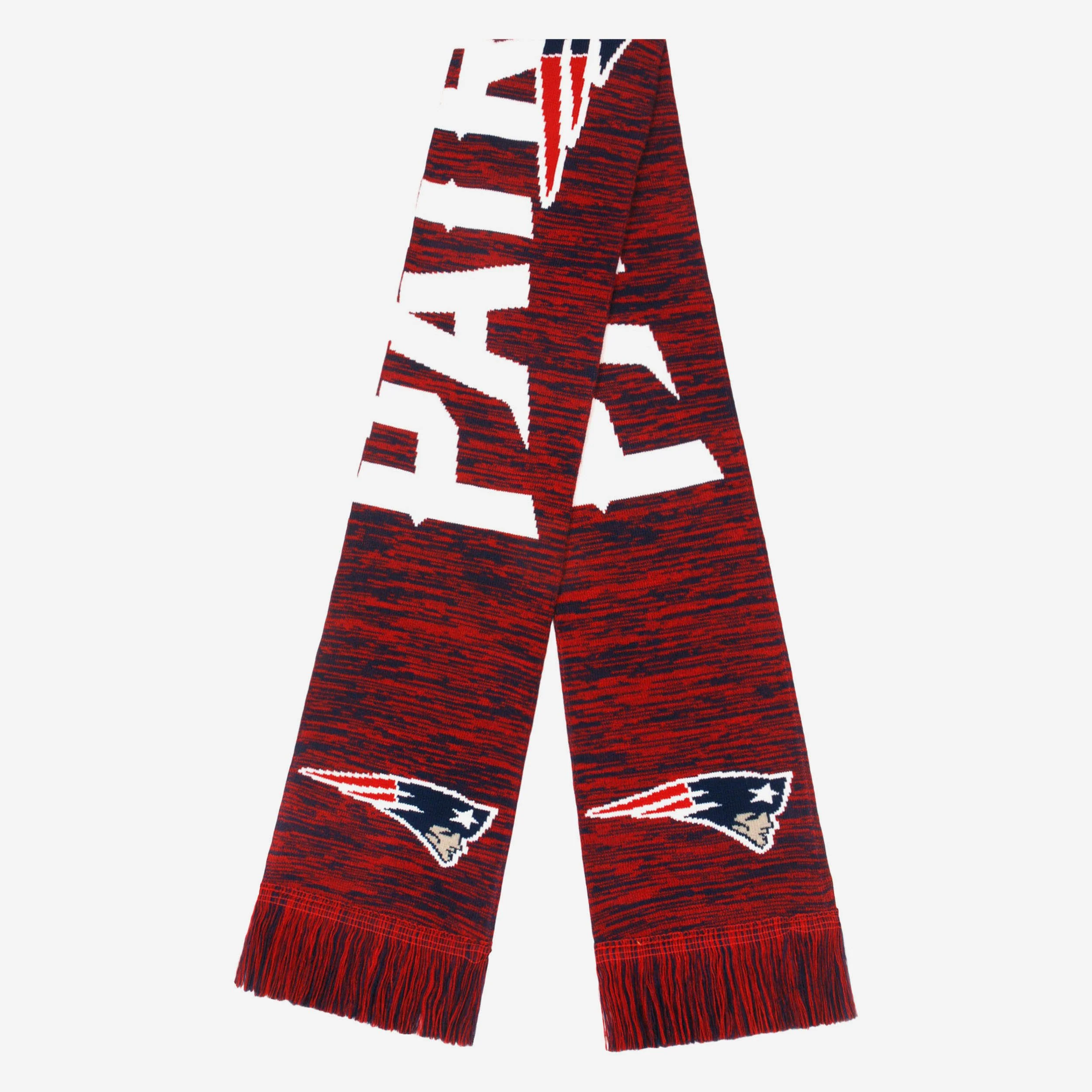 New England Patriots Wordmark Colorblend Scarf