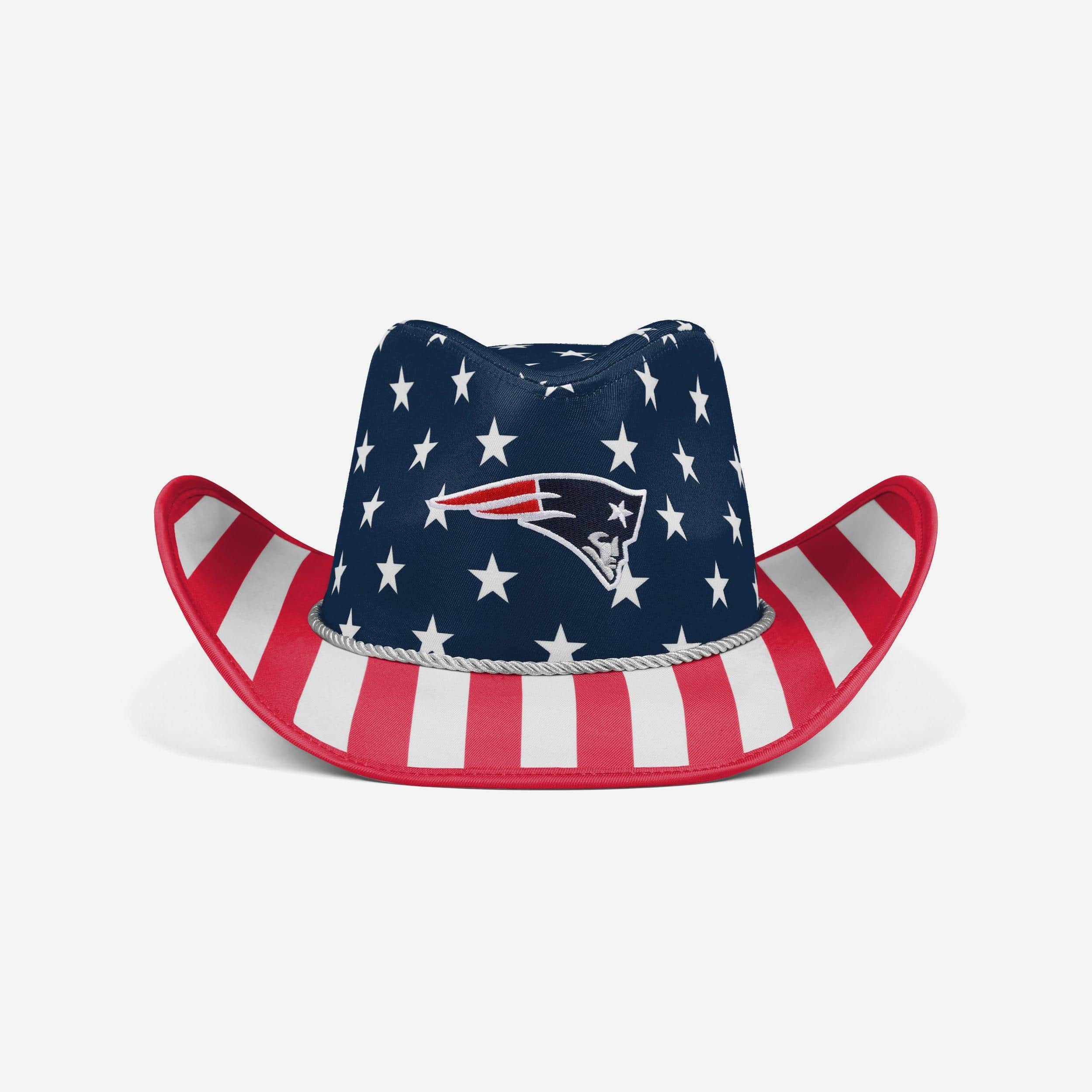 New England Patriots Americana Cowboy Hat 3 New England Patriots Americana Cowboy Hat