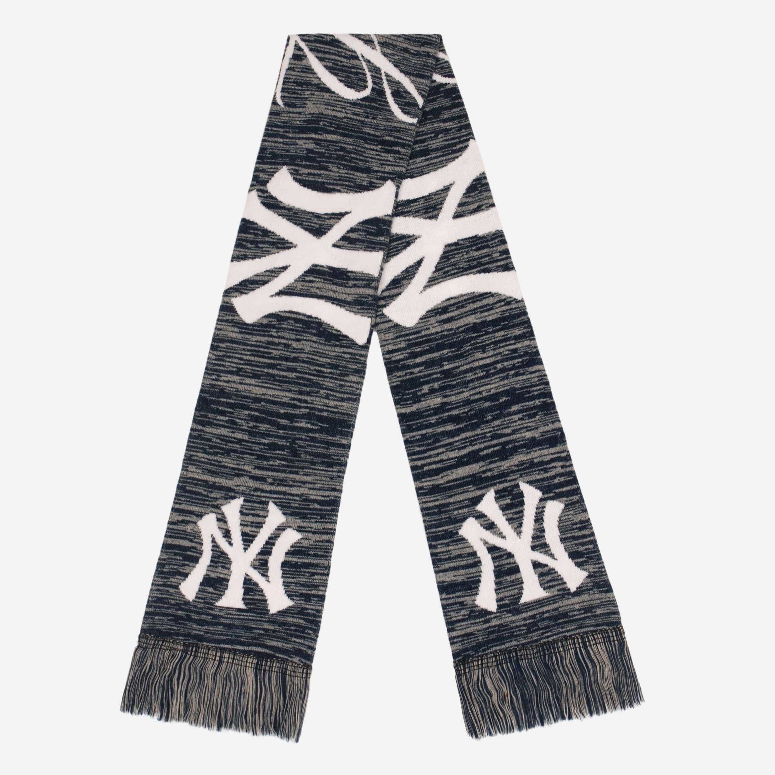 New York Yankees Wordmark Big Logo Colorblend Scarf