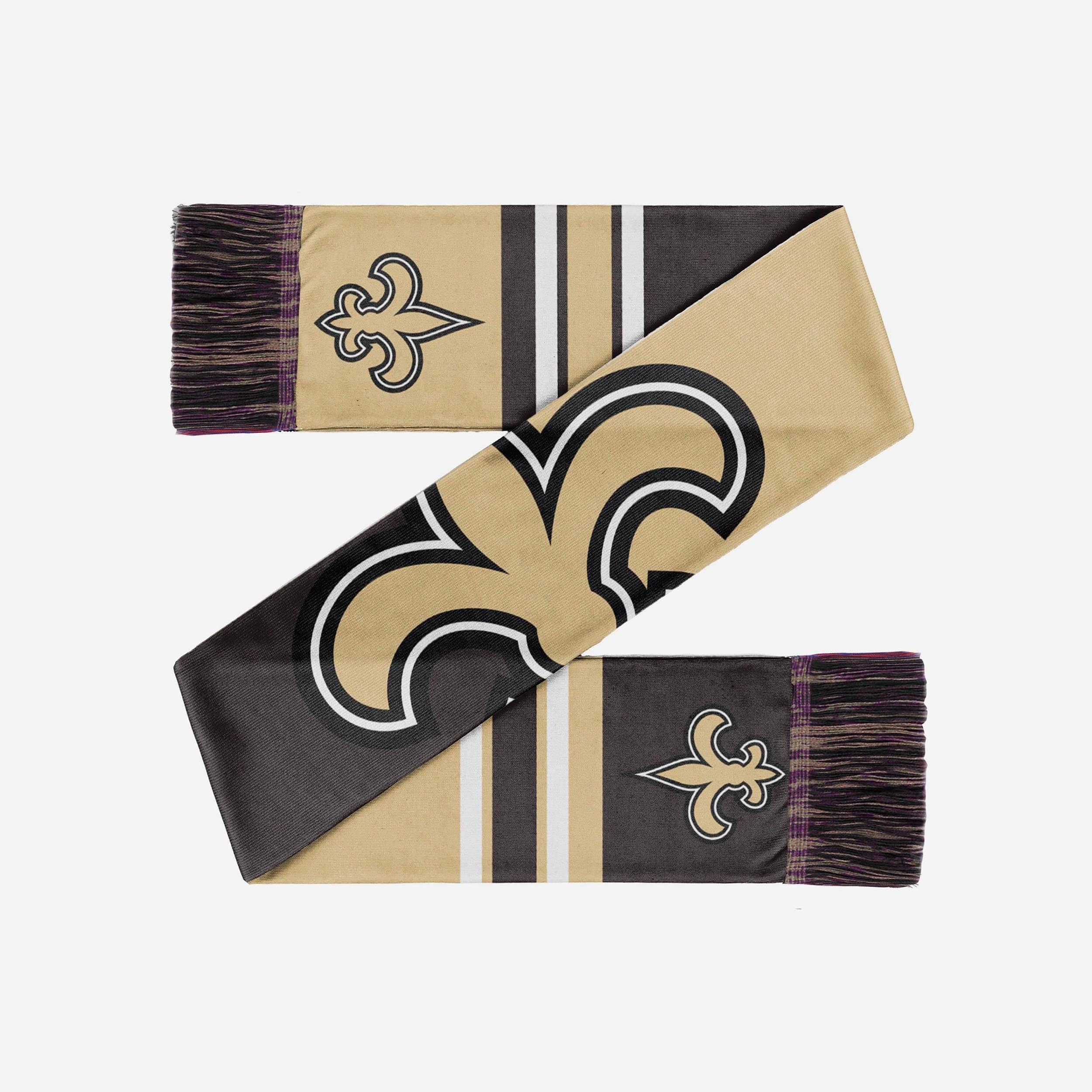 New Orleans Saints Colorblock Scarf 2 New Orleans Saints Colorblock Scarf