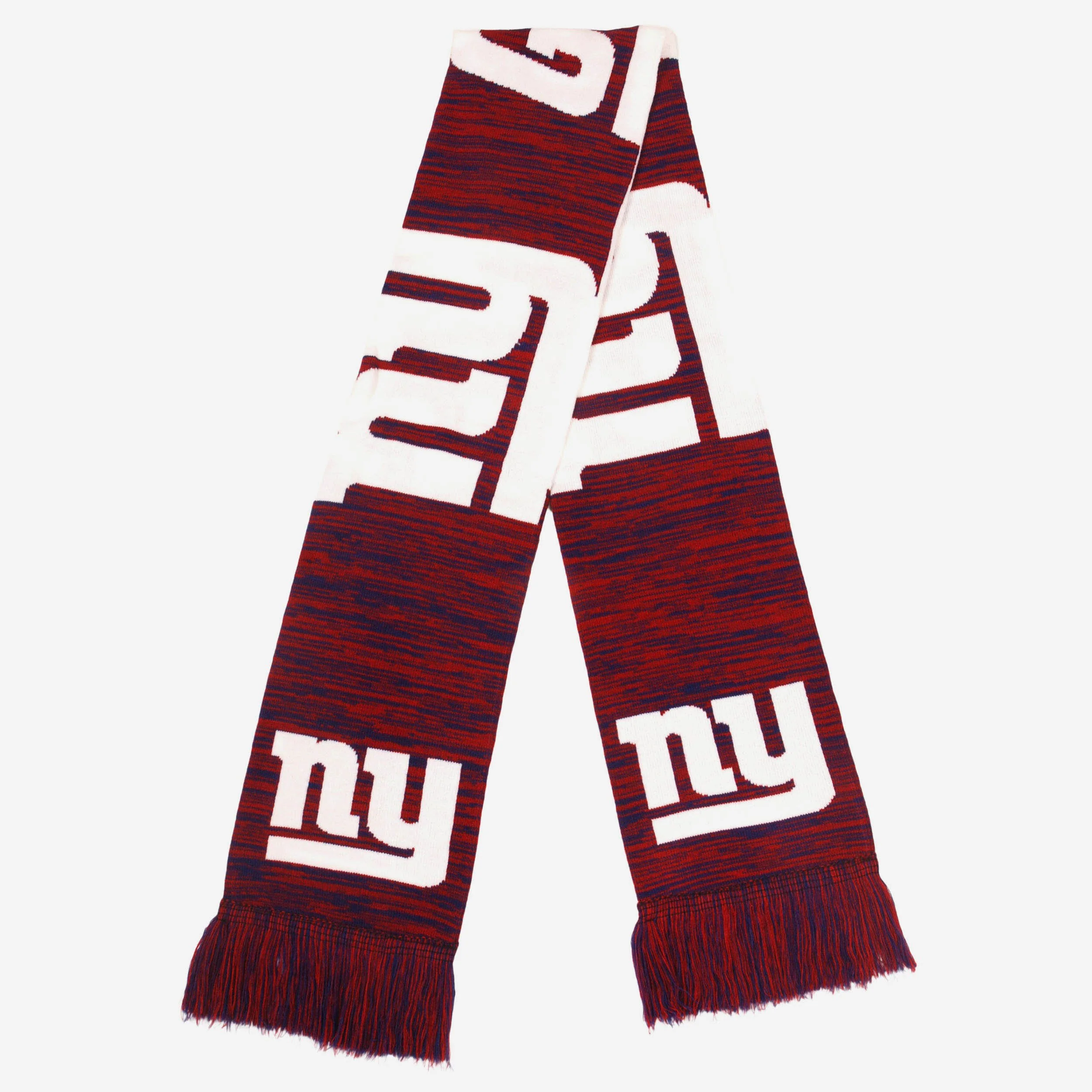 New York Giants Wordmark Colorblend Scarf 1 New York Giants Wordmark Colorblend Scarf