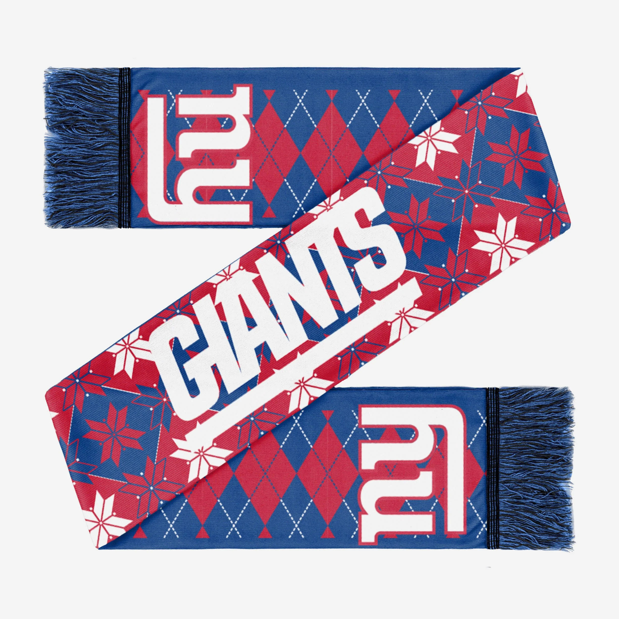 New York Giants Reversible Ugly Scarf 2 New York Giants Reversible Ugly Scarf