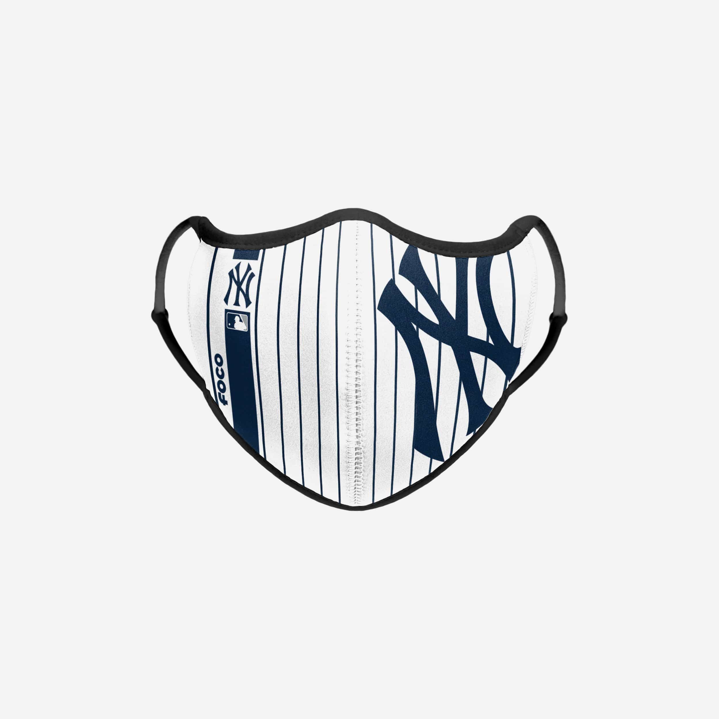New York Yankees On-Field Adjustable Pinstripe Sport Face Cover