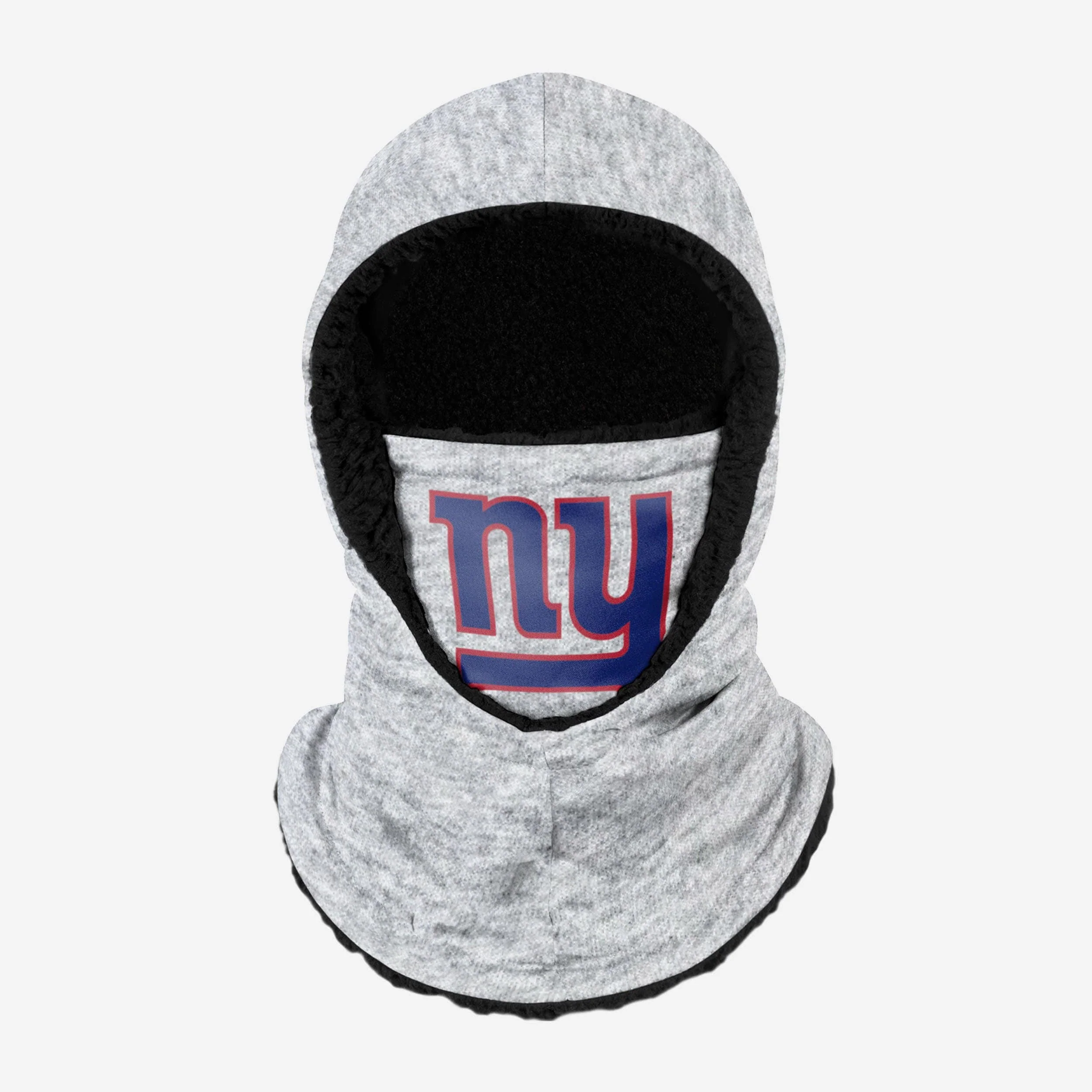 New York Giants Heather Grey Big Logo Hooded Gaiter 1 New York Giants Heather Grey Big Logo Hooded Gaiter
