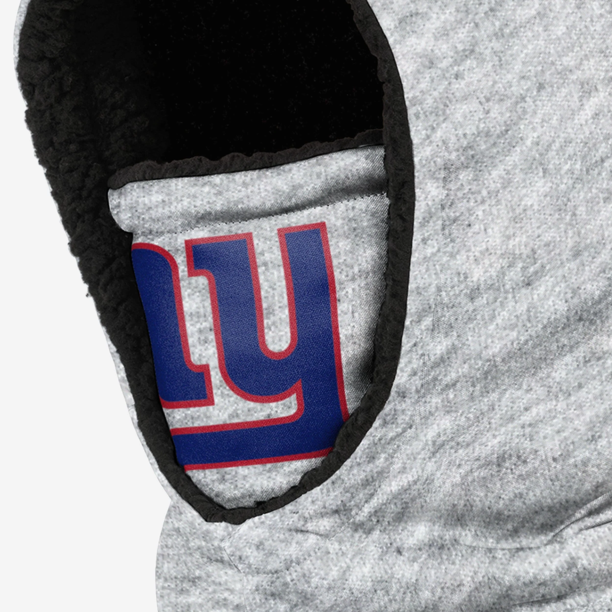 New York Giants Heather Grey Big Logo Hooded Gaiter 3 New York Giants Heather Grey Big Logo Hooded Gaiter