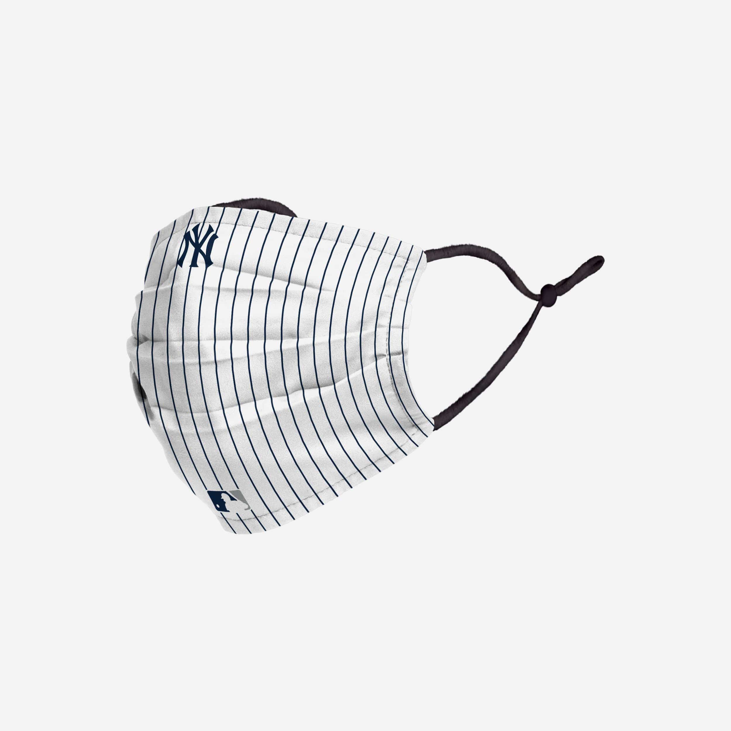 New York Yankees On-Field Gameday Pinstripe Adjustable Face Cover 4 New York Yankees On-Field Gameday Pinstripe Adjustable Face Cover