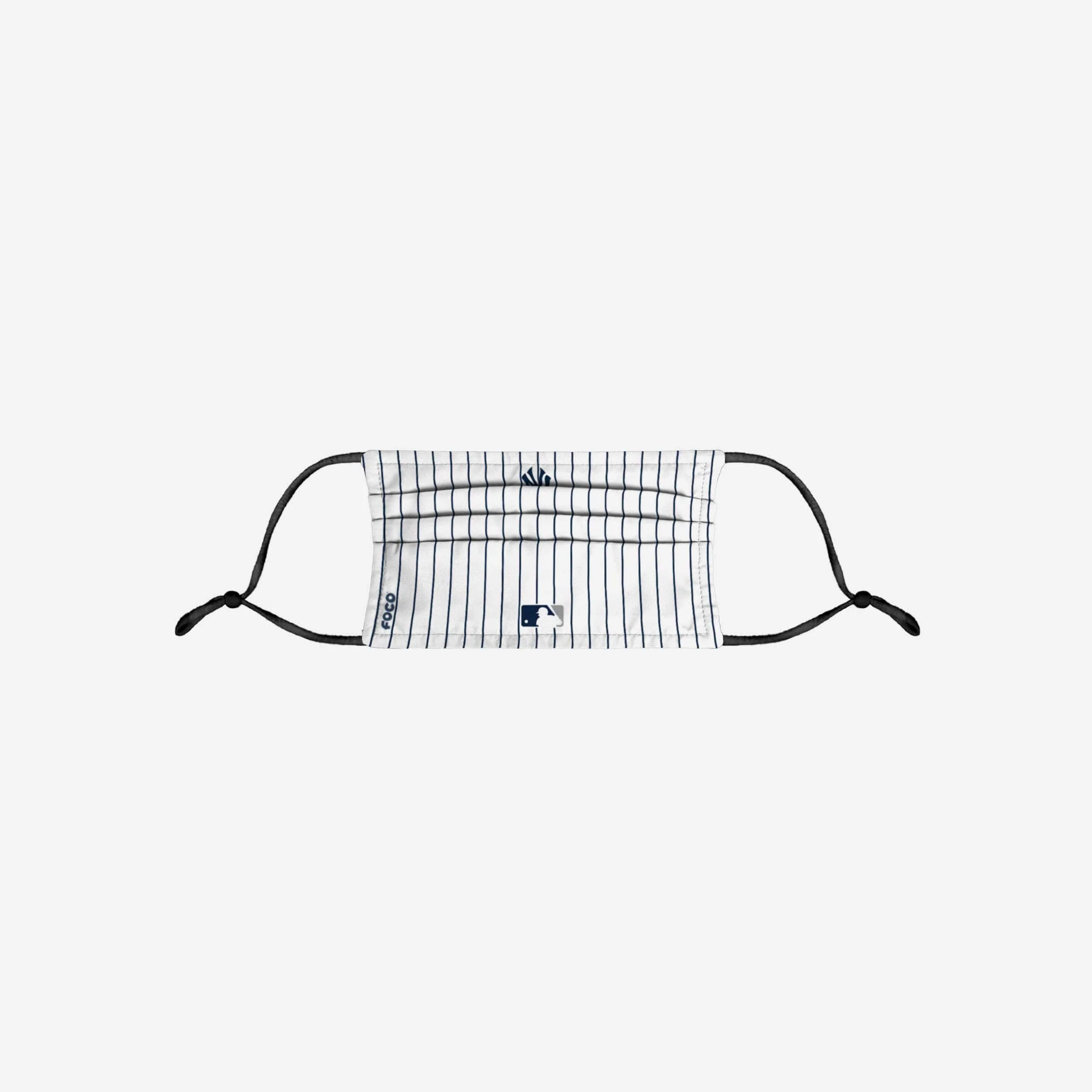 New York Yankees On-Field Gameday Pinstripe Adjustable Face Cover 6 New York Yankees On-Field Gameday Pinstripe Adjustable Face Cover