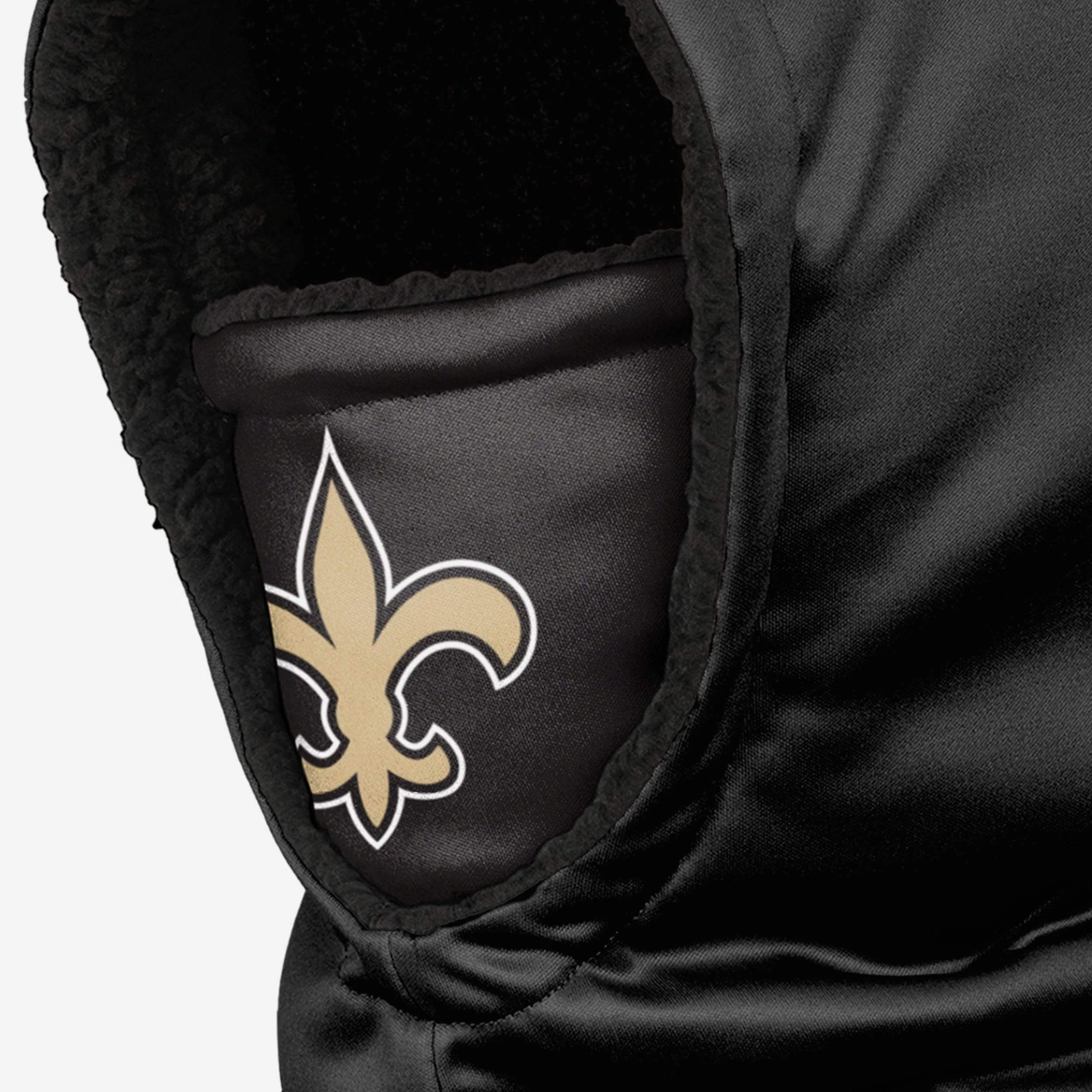 New Orleans Saints Black Hooded Gaiter 3 New Orleans Saints Black Hooded Gaiter