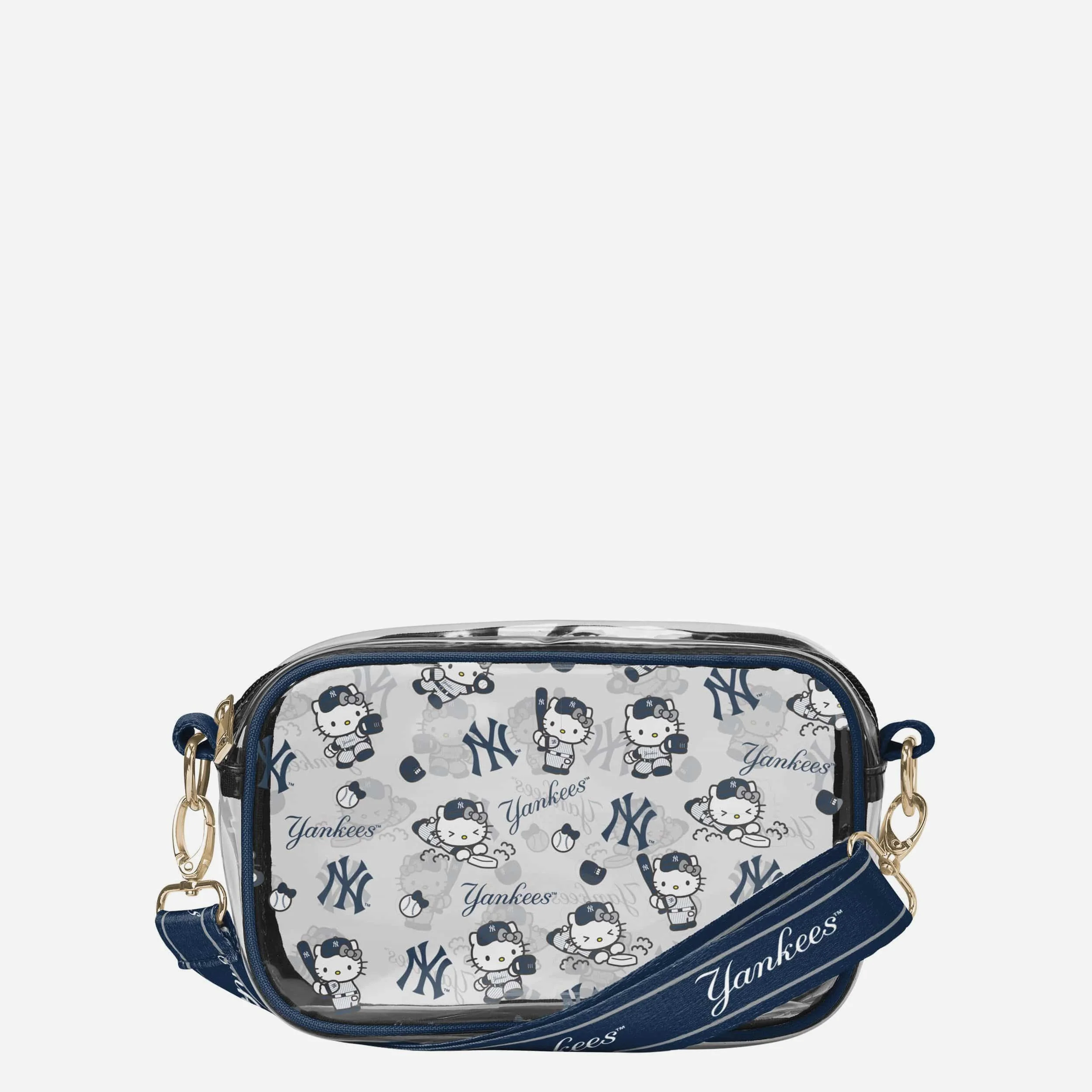 New York Yankees Hello Kitty® Clear Crossbody Bag