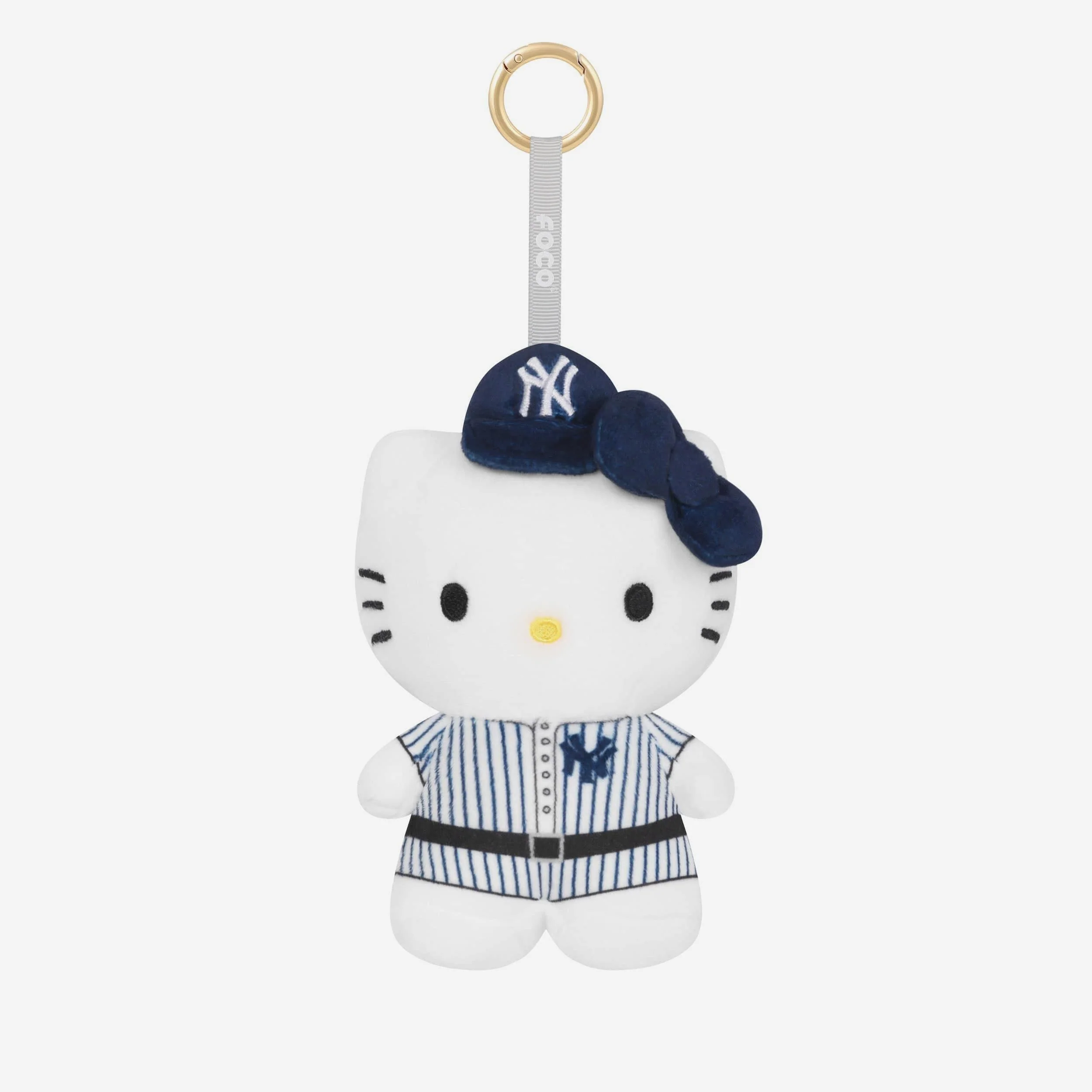 New York Yankees Plush Hello Kitty® Bag Charm Keychain