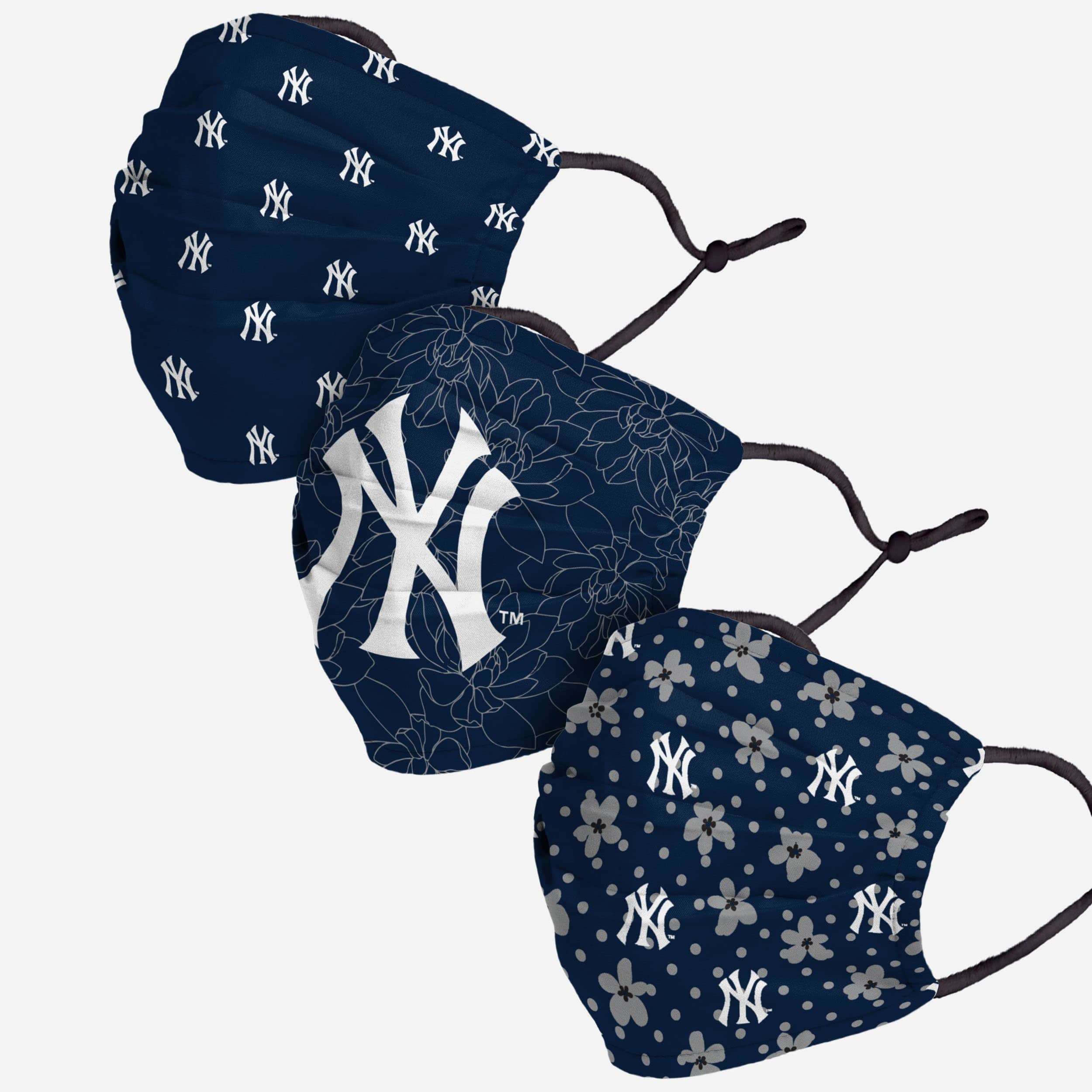 New York Yankees Gameday Gardener 3 Pack Face Cover 2 New York Yankees Gameday Gardener 3 Pack Face Cover