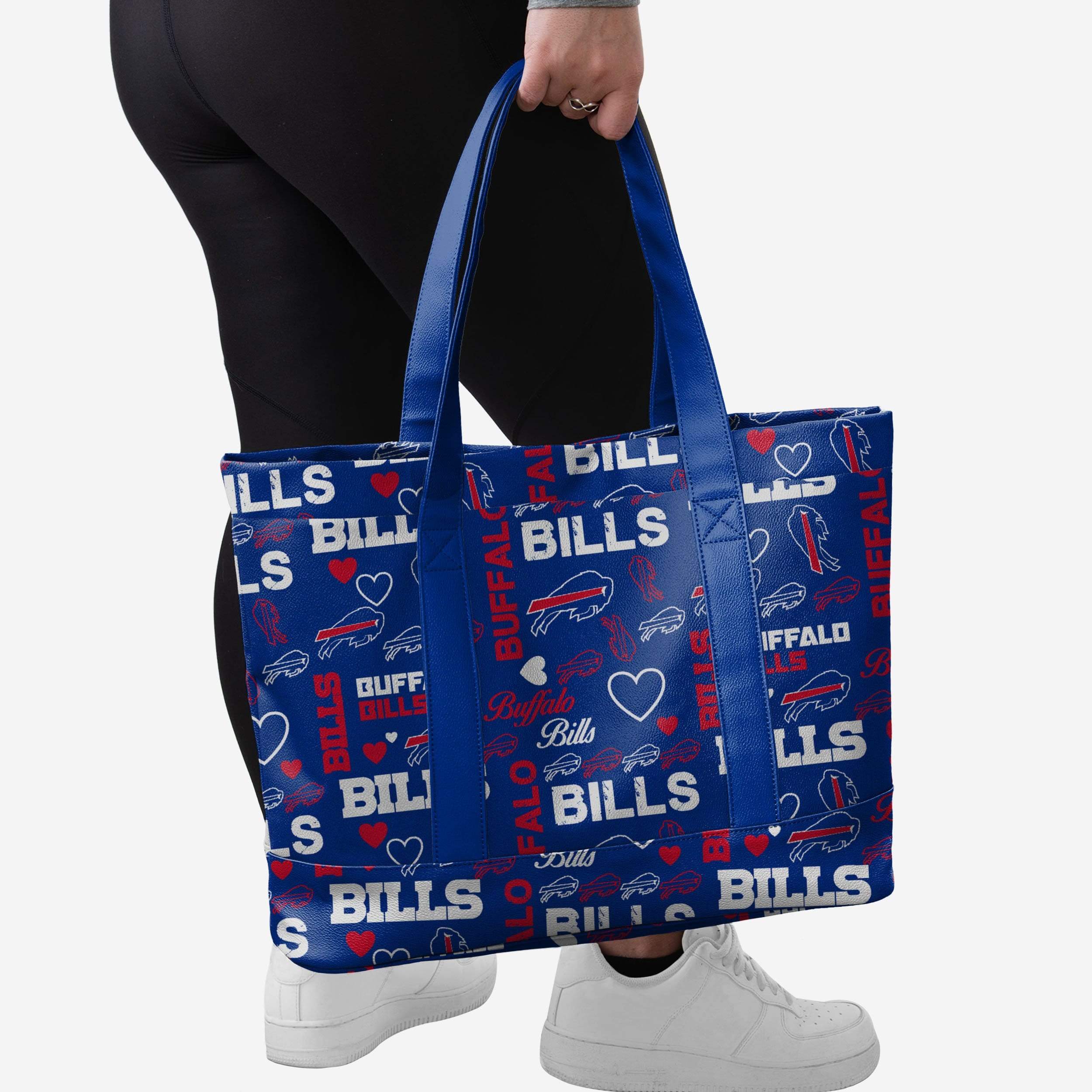 Buffalo Bills Logo Love Tote Bag 2 Buffalo Bills Logo Love Tote Bag