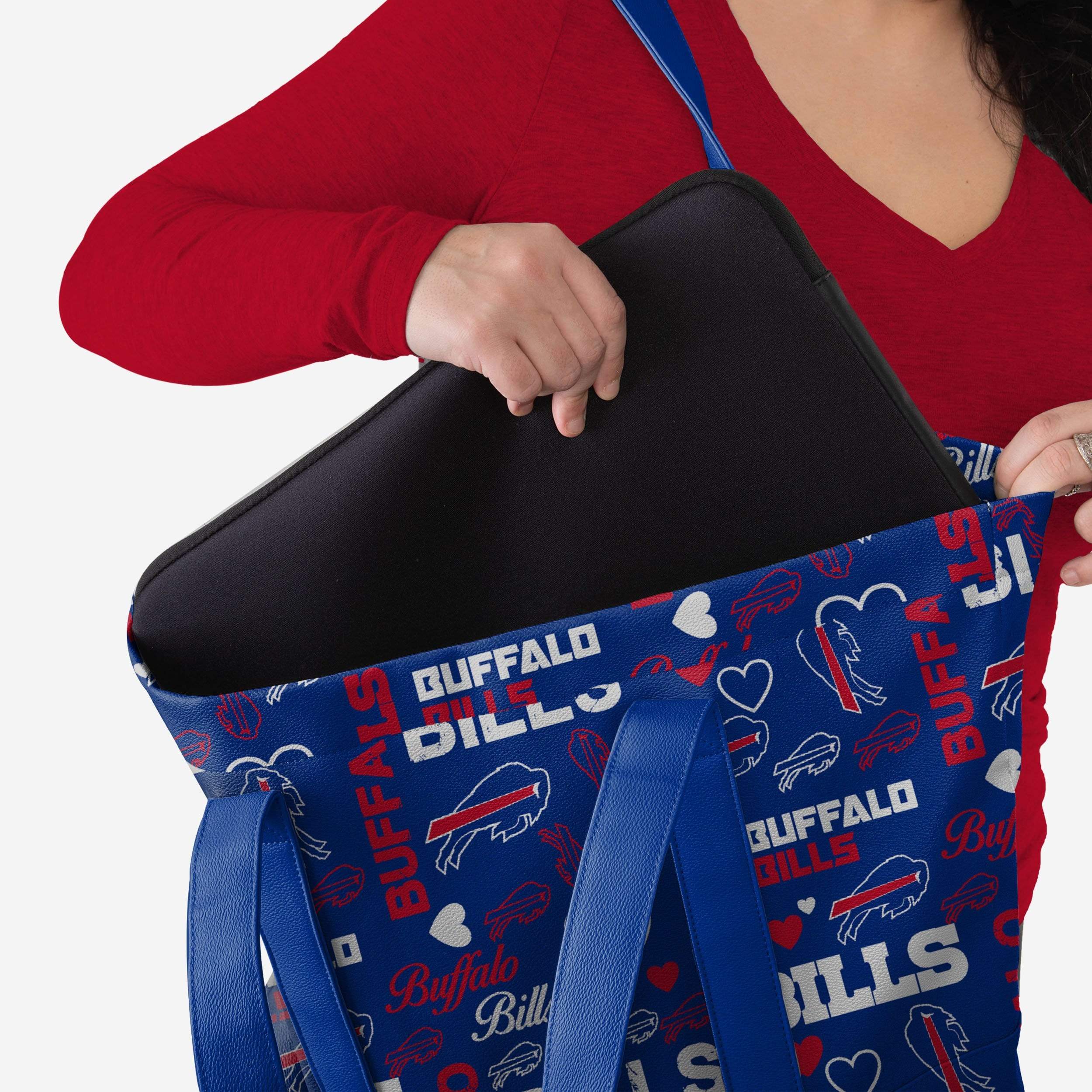 Buffalo Bills Logo Love Tote Bag 3 Buffalo Bills Logo Love Tote Bag