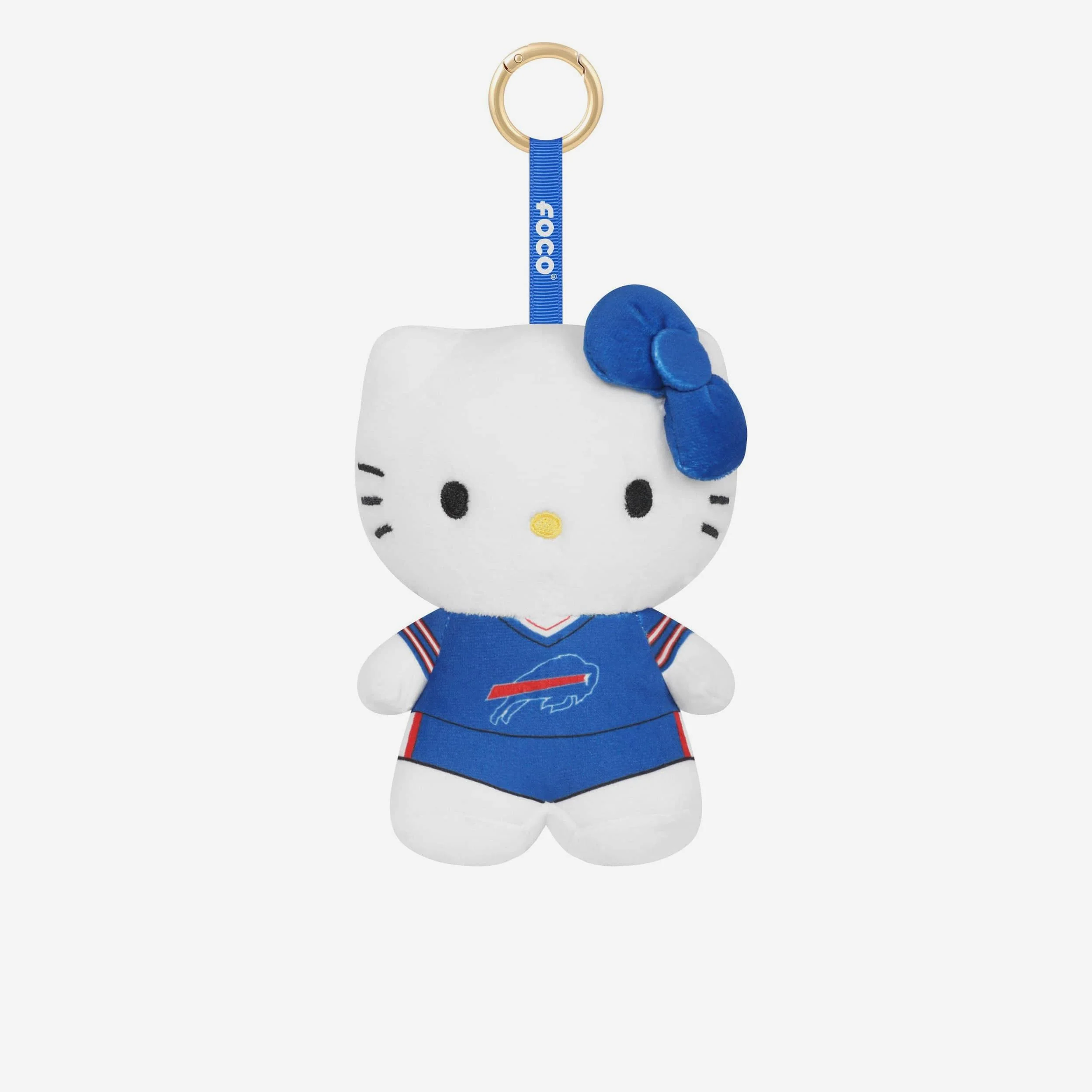 Buffalo Bills Plush Hello Kitty® Bag Charm Keychain
