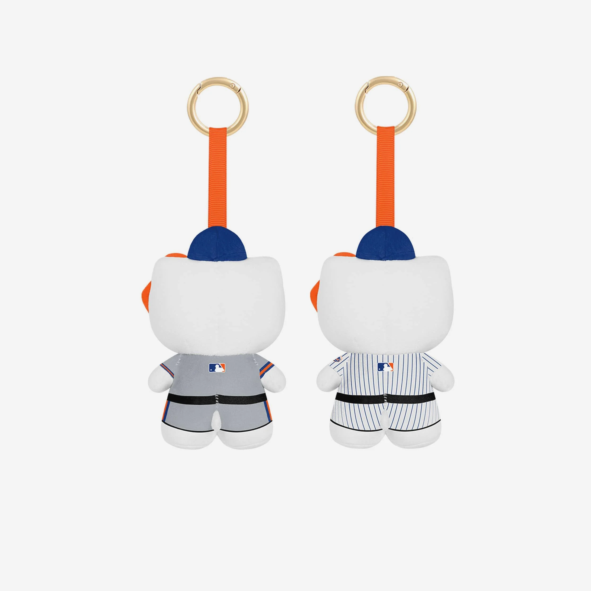 New York Mets 2 Pack Mini Plush Hello Kitty® Bag Charm Keychain 2 New York Mets 2 Pack Mini Plush Hello Kitty® Bag Charm Keychain
