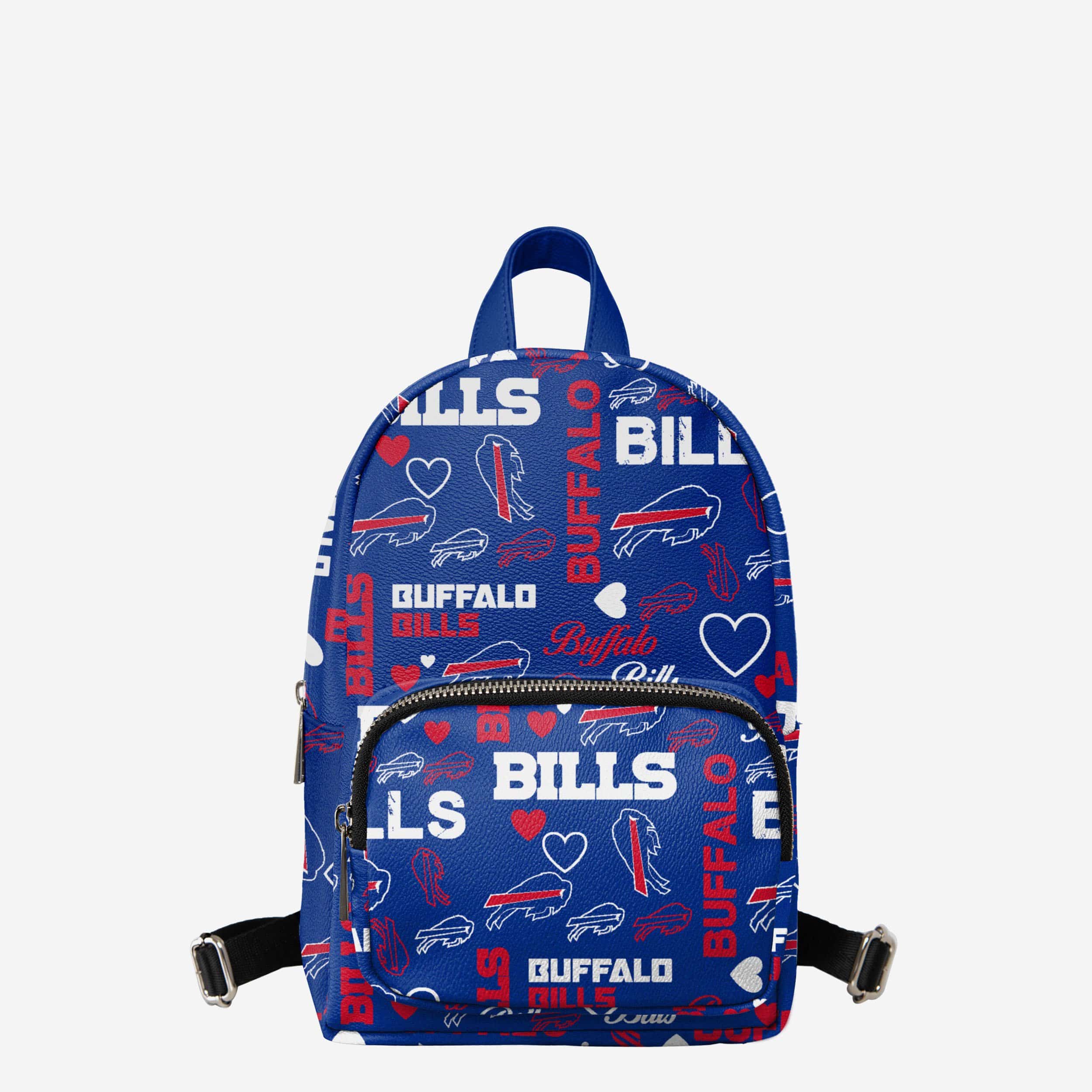 Buffalo Bills Logo Love Mini Backpack 1 Buffalo Bills Logo Love Mini Backpack