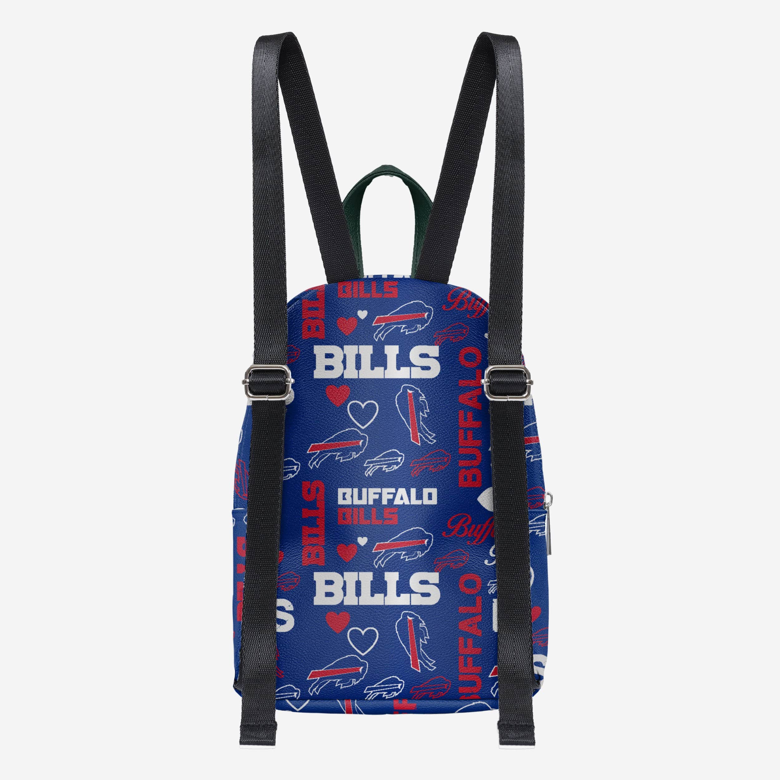 Buffalo Bills Logo Love Mini Backpack 5 Buffalo Bills Logo Love Mini Backpack