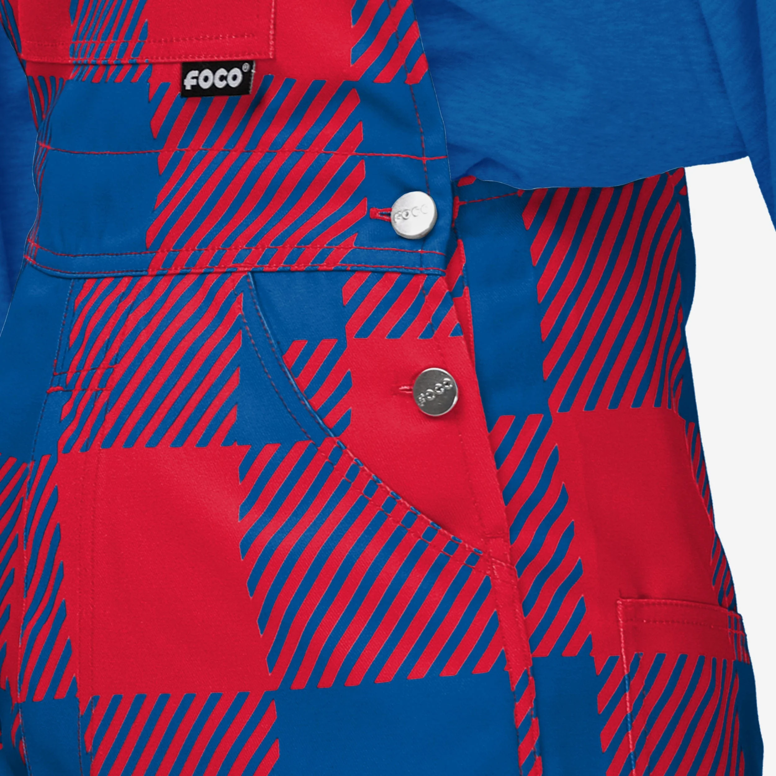 Buffalo Bills Womens Plaid Bib Overalls 5 Buffalo Bills Womens Plaid Bib Overalls