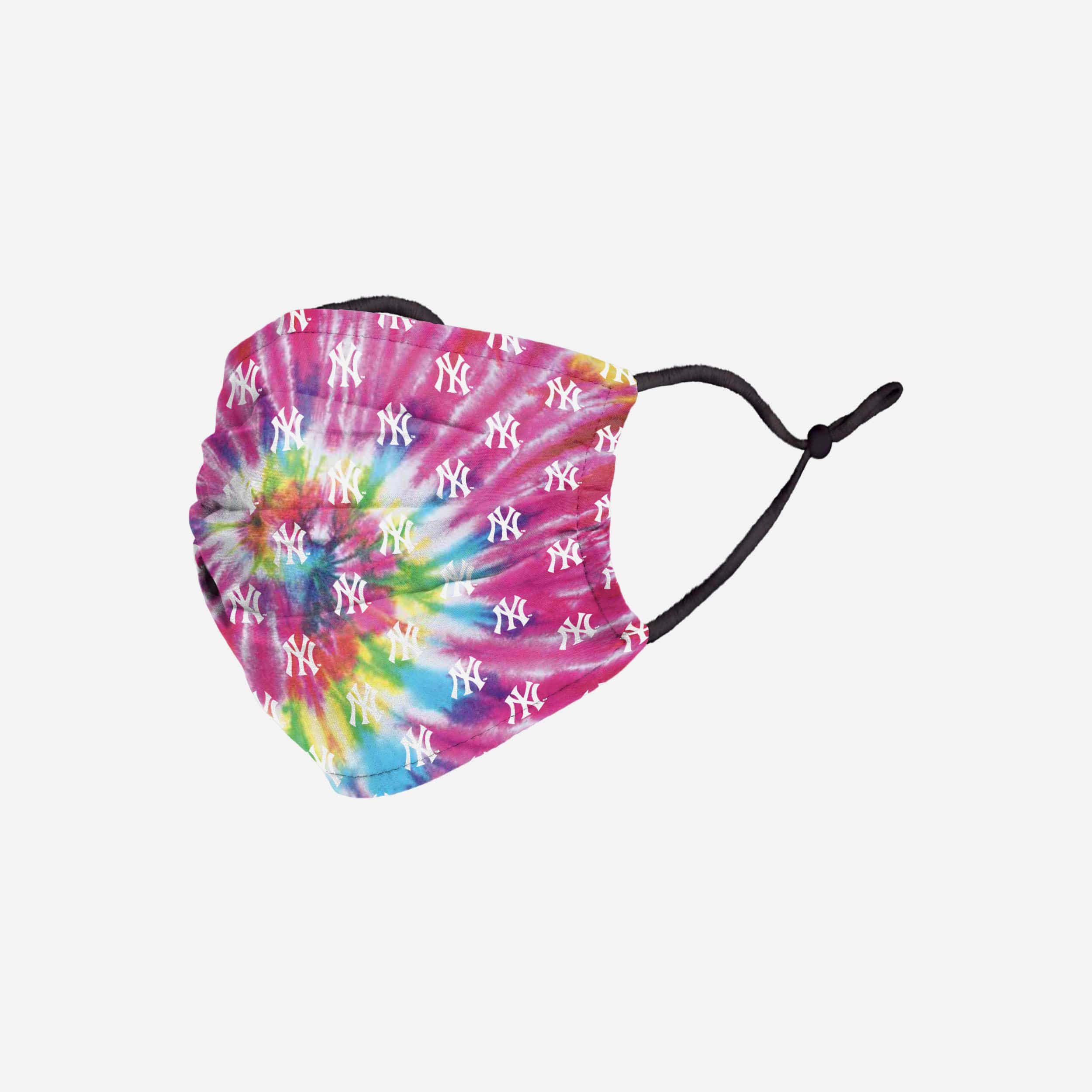 New York Yankees Pastel Tie-Dye Adjustable Face Cover 2 New York Yankees Pastel Tie-Dye Adjustable Face Cover