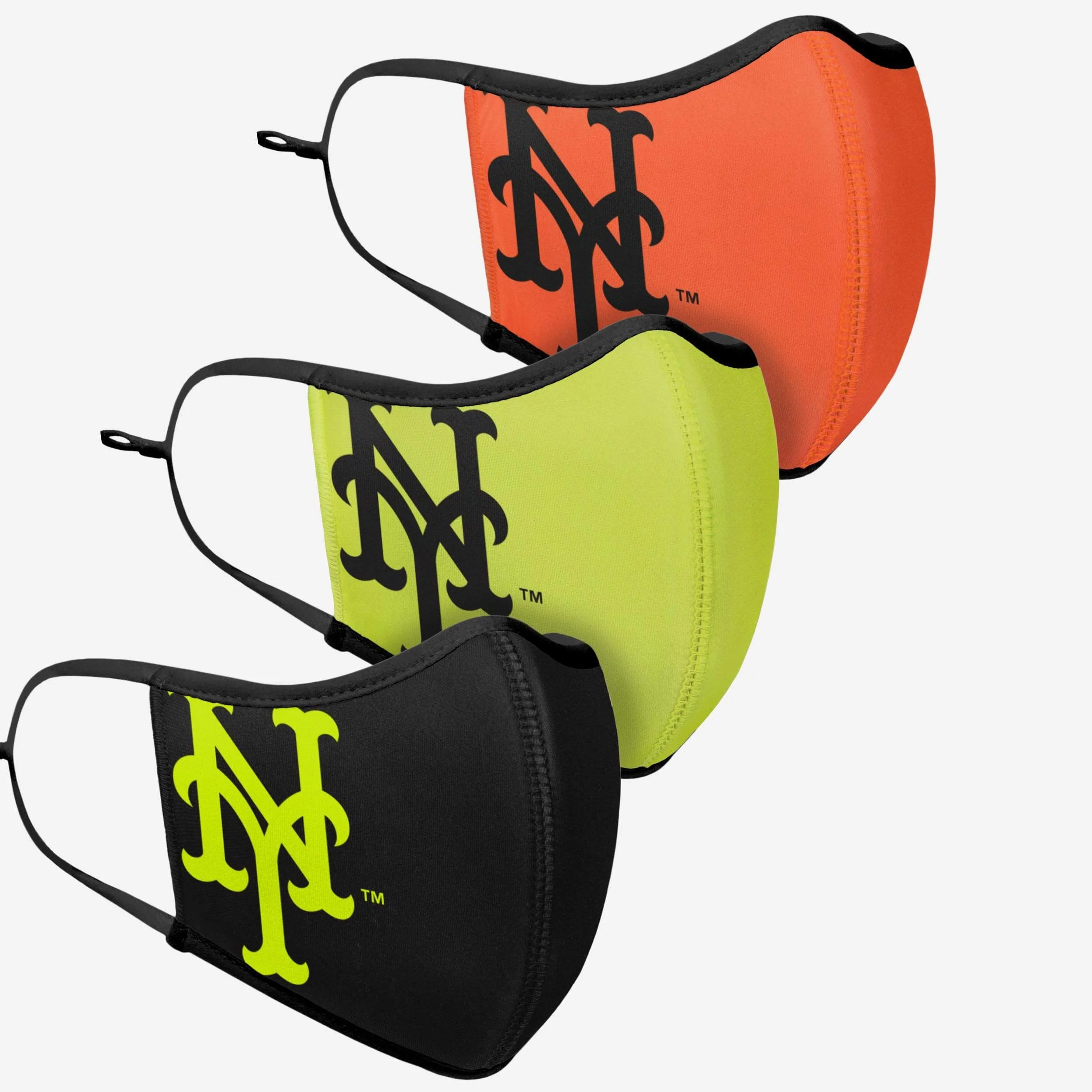 New York Mets Highlights Sport 3 Pack Face Cover 3 New York Mets Highlights Sport 3 Pack Face Cover